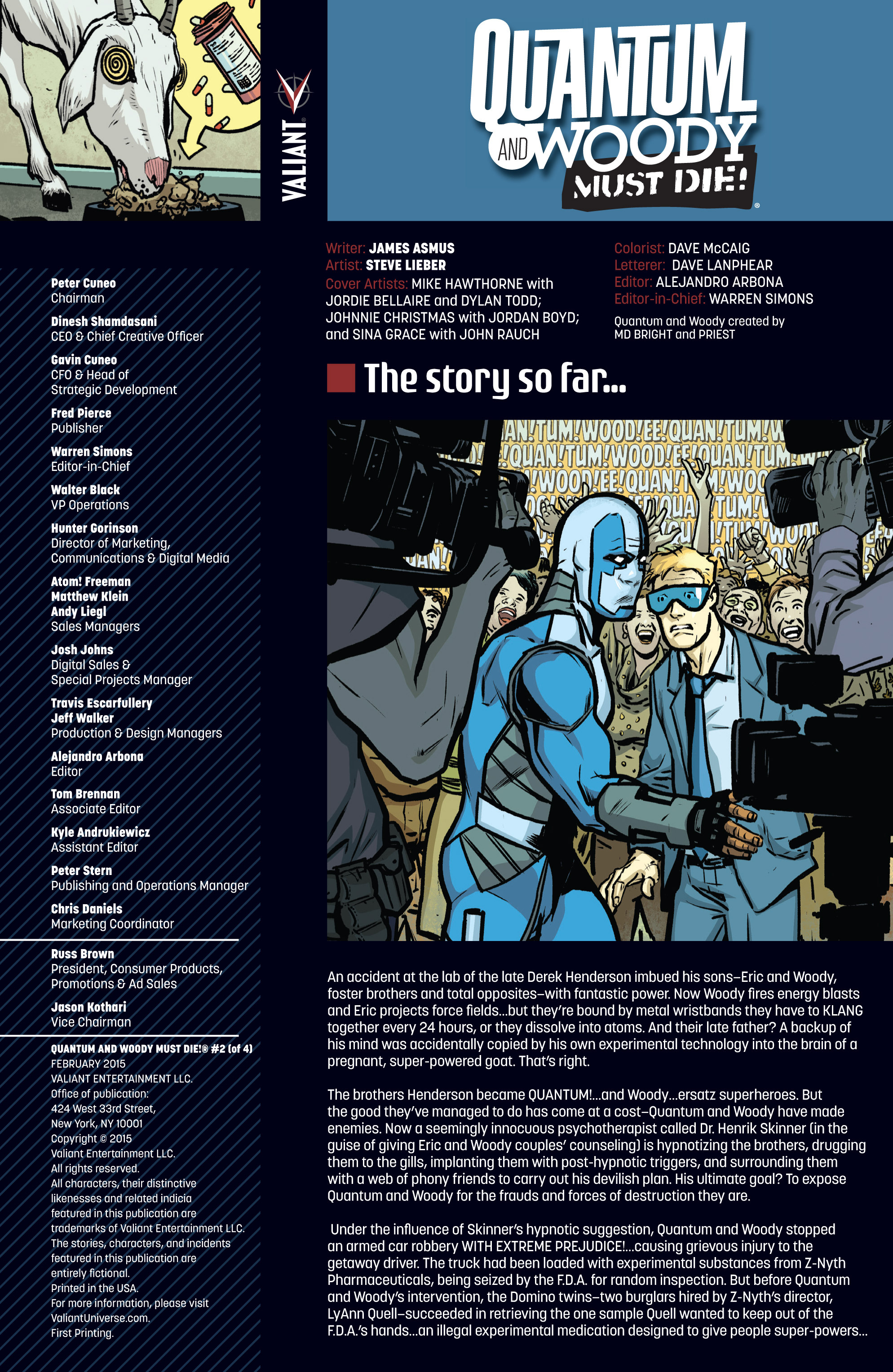 Read online Quantum and Woody Must Die comic -  Issue #2 - 2