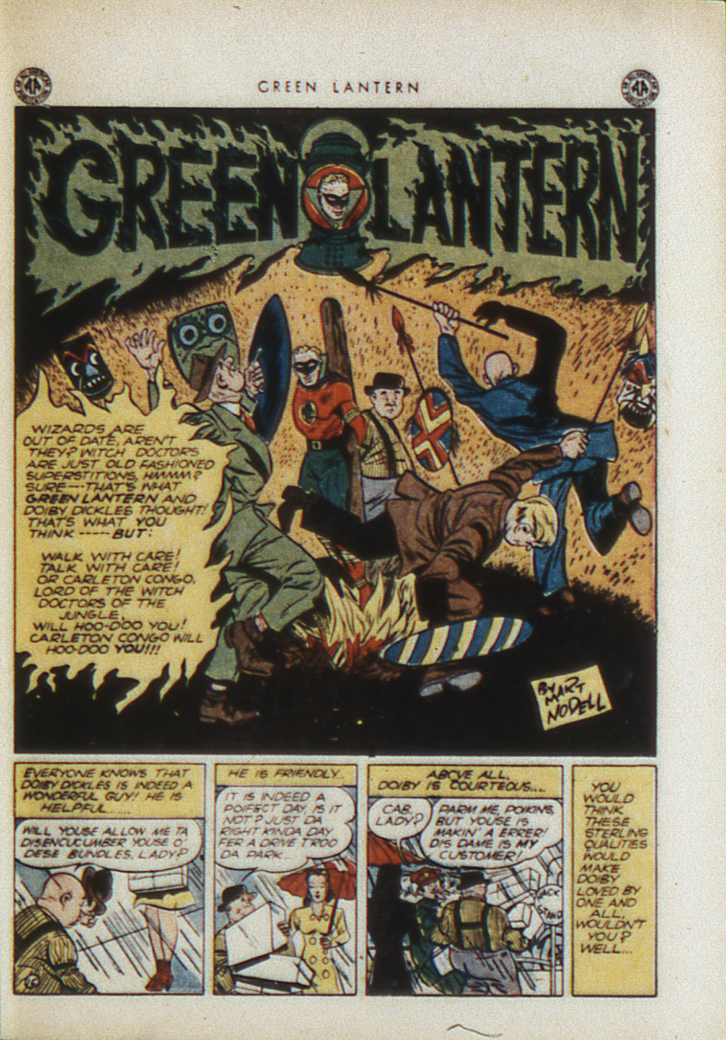 Read online Green Lantern (1941) comic -  Issue #15 - 38