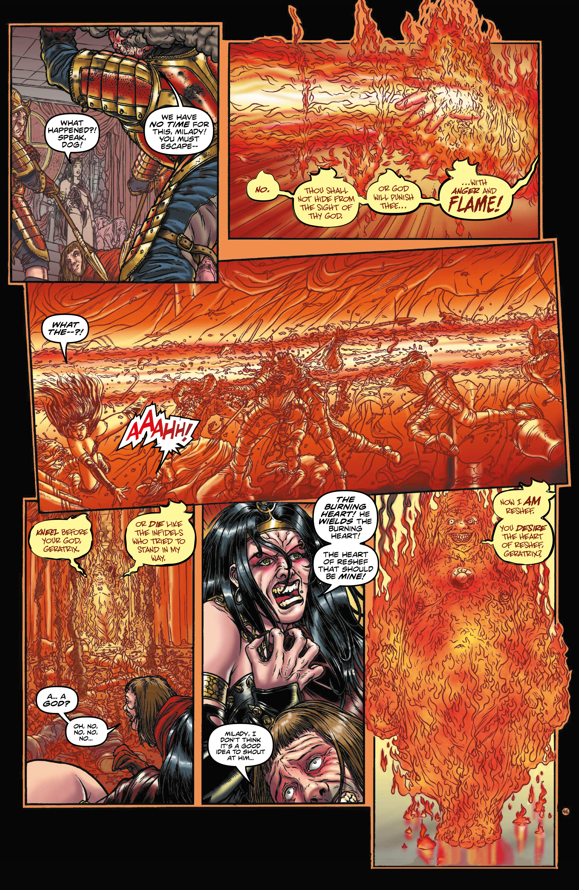 Read online Rogues!: The Burning Heart comic -  Issue #3 - 4