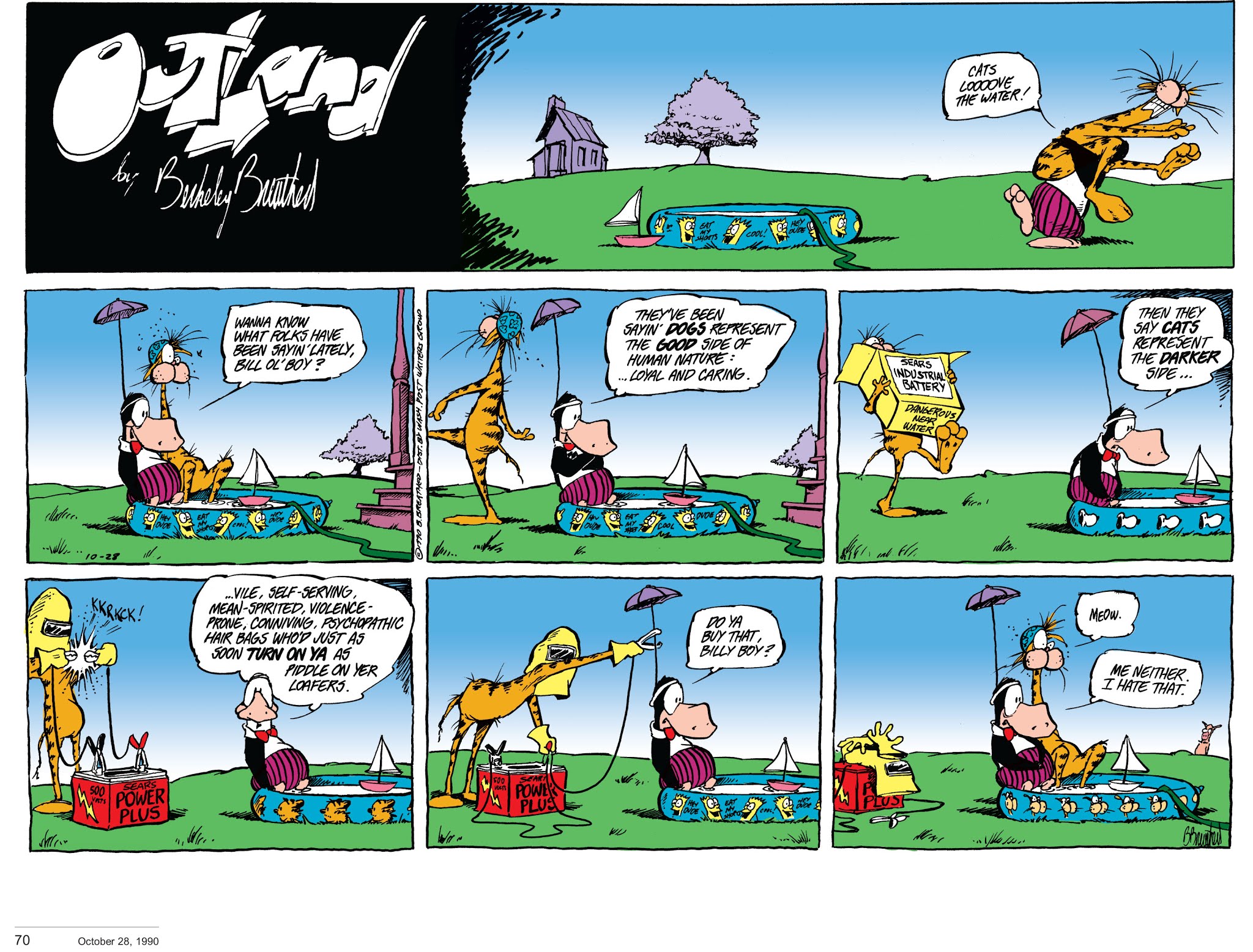 Read online Berkeley Breathed’s Outland comic -  Issue # TPB (Part 1) - 71