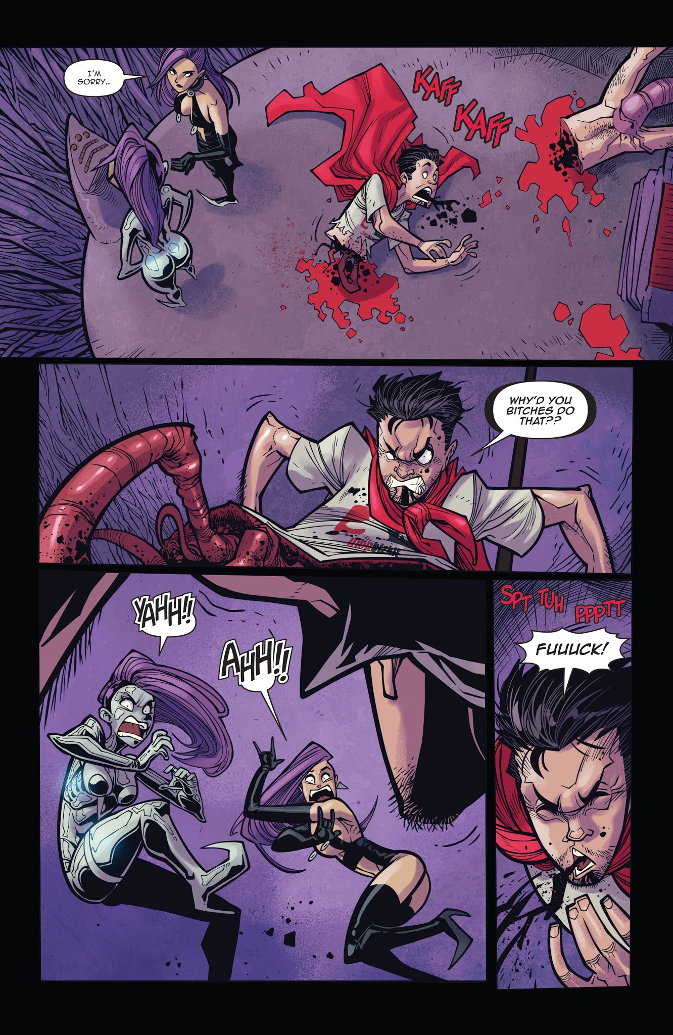 Read online Vampblade Season 3 comic -  Issue #5 - 3