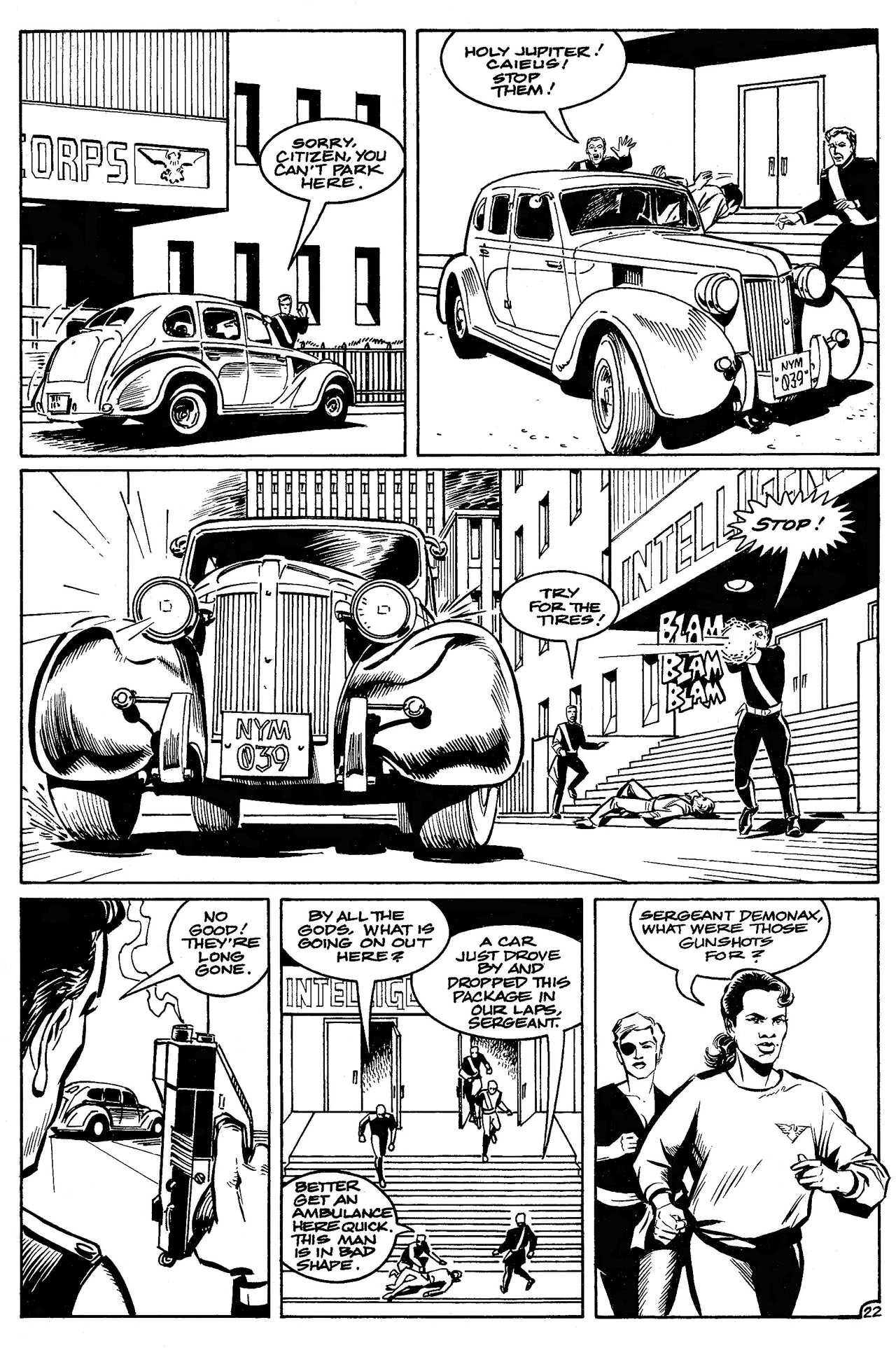 Read online Boston Bombers comic -  Issue #4 - 23