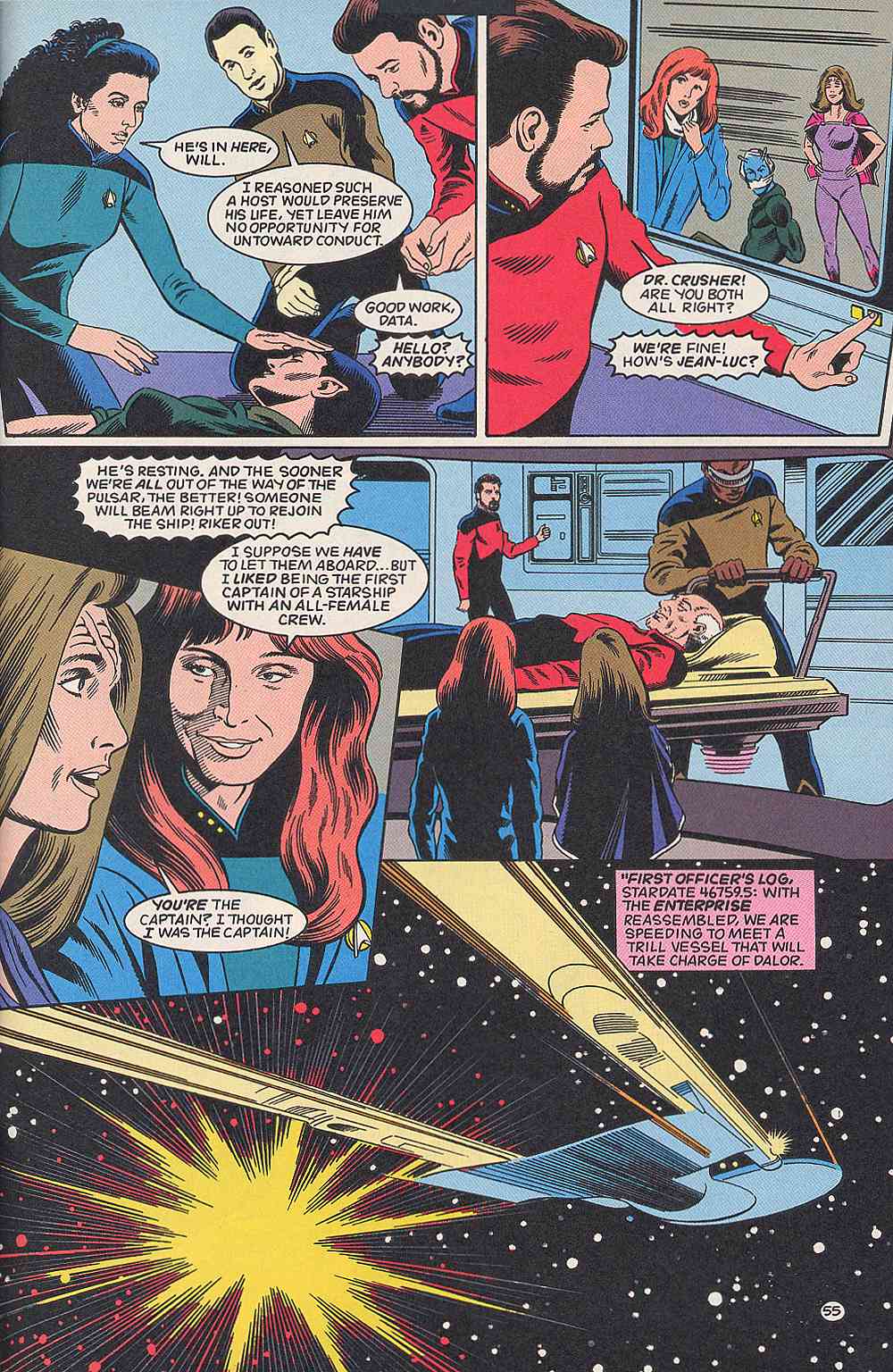 Read online Star Trek: The Next Generation (1989) comic -  Issue # _Annual 4 - 54