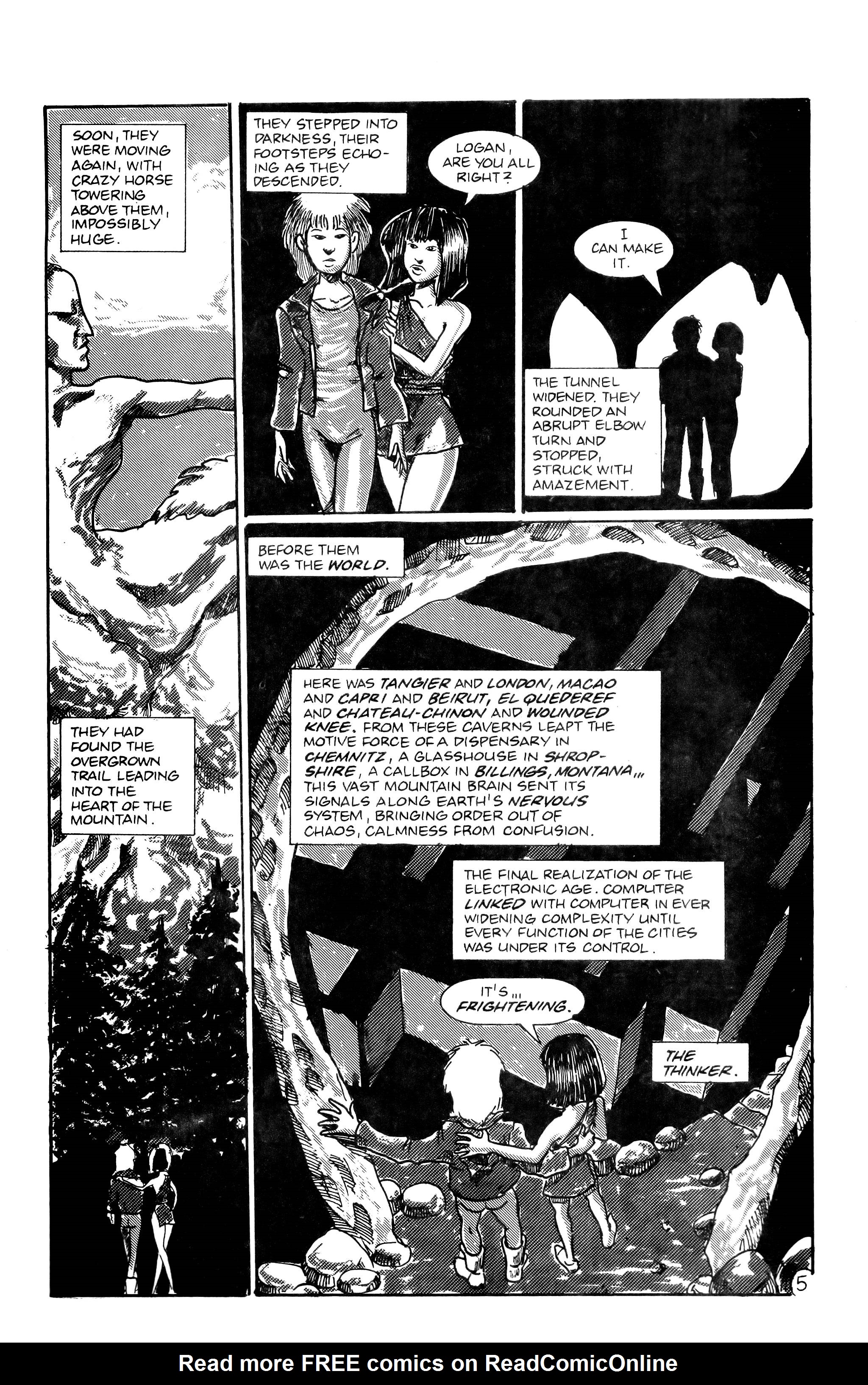 Read online Logan's Run (1990) comic -  Issue #4 - 7