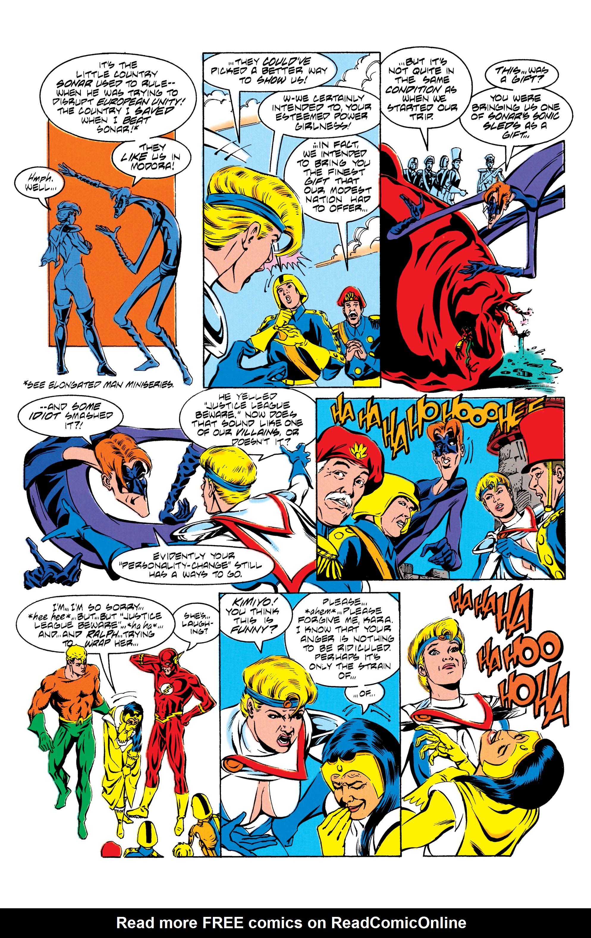 Read online Justice League Europe comic -  Issue #45 - 10