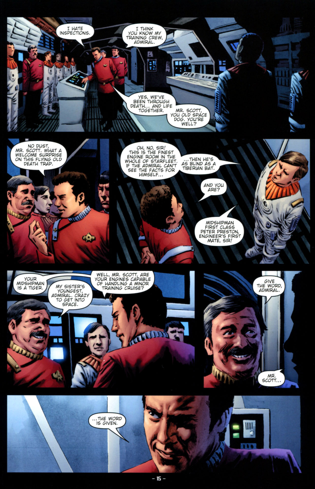 Read online Star Trek II: The Wrath of Khan comic -  Issue #1 - 17