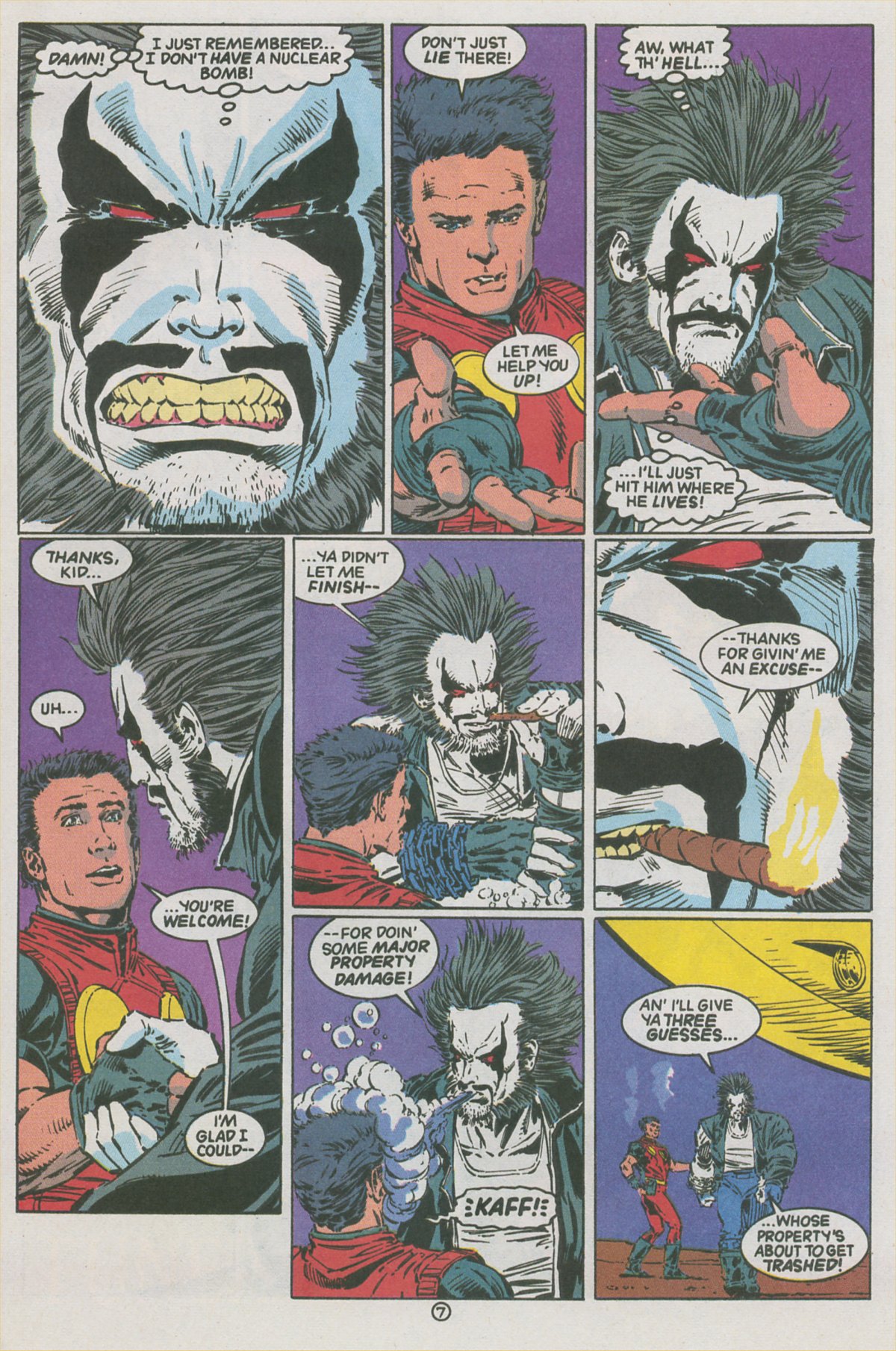 Read online Valor (1992) comic -  Issue #4 - 8
