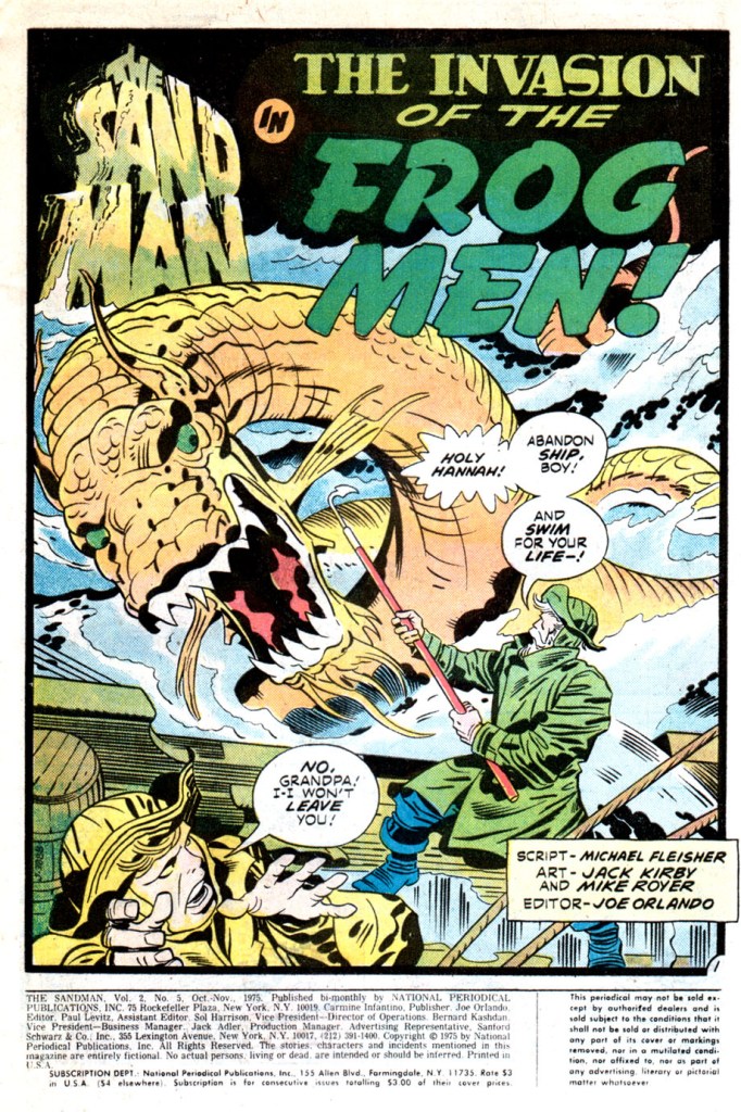 The Sandman (1974) Issue #5 #5 - English 2