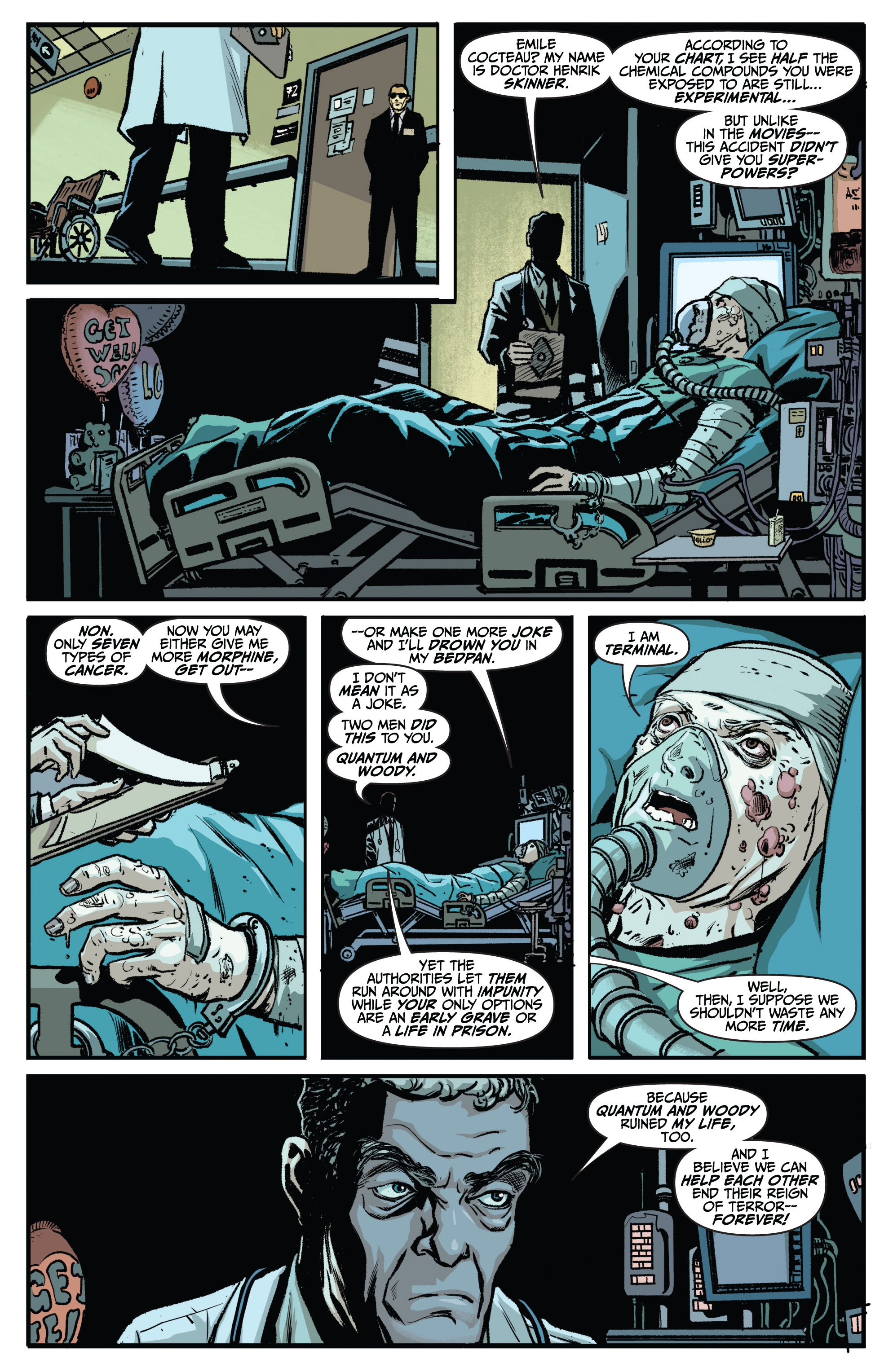 Read online Quantum and Woody Must Die comic -  Issue #1 - 15