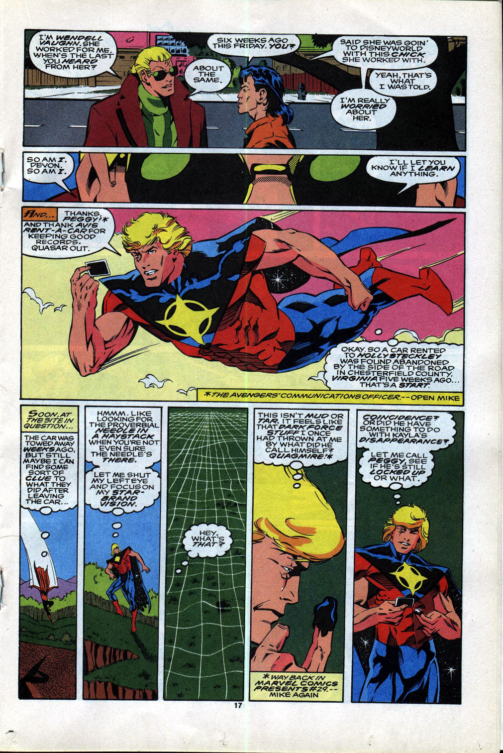 Read online Quasar comic -  Issue #44 - 14
