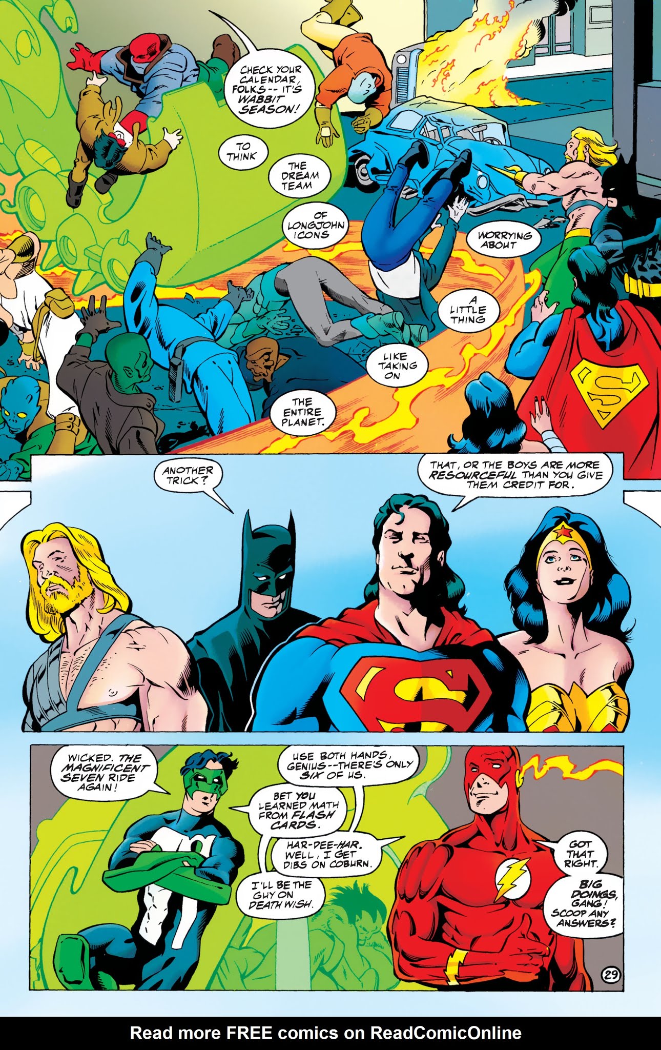 Read online JLA: A Midsummer's Nightmare: The Deluxe Edition comic -  Issue # TPB - 77