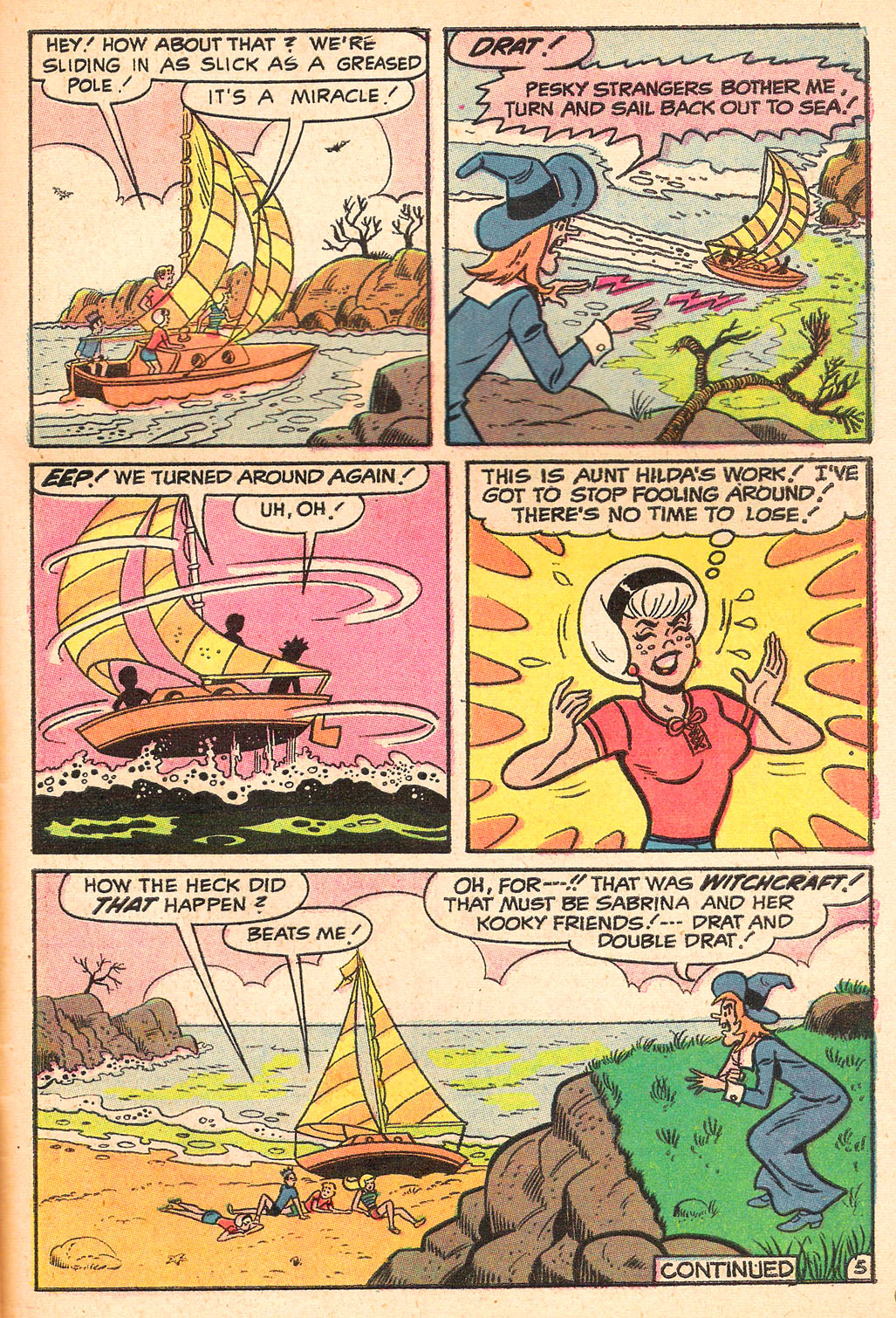 Read online Sabrina The Teenage Witch (1971) comic -  Issue #4 - 33