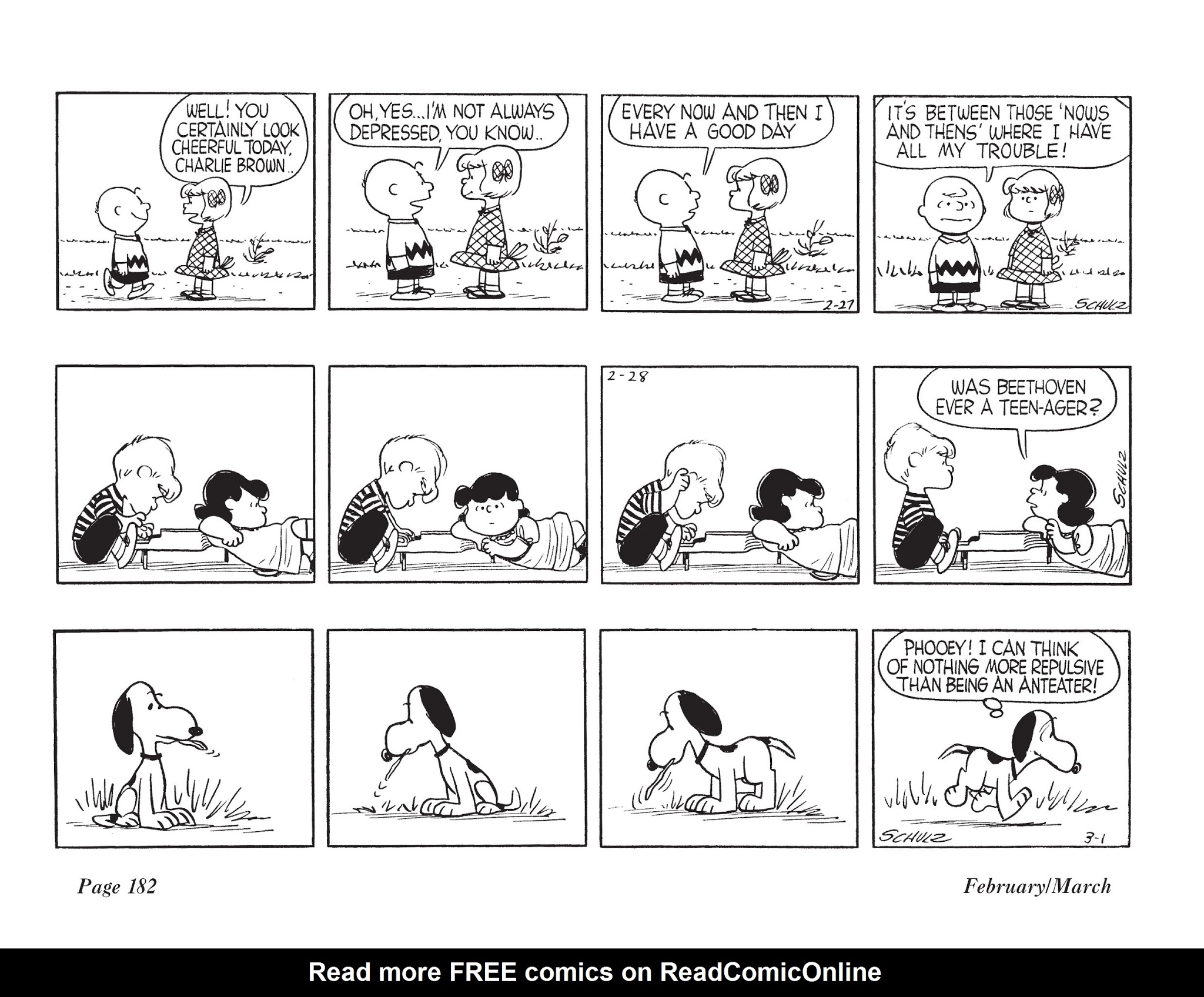 Read online The Complete Peanuts comic -  Issue # TPB 4 - 196