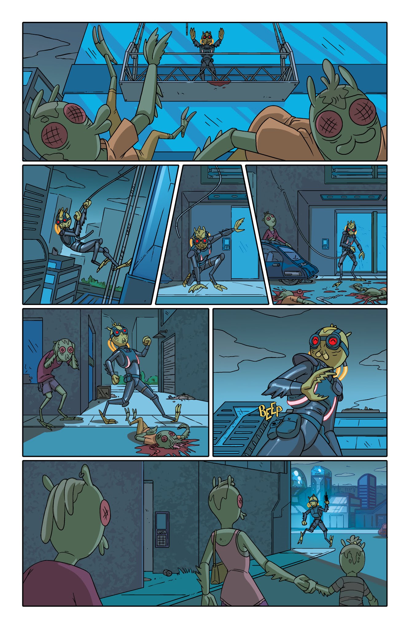 Read online Rick and Morty Presents: The Vindicators comic -  Issue #2 - 18
