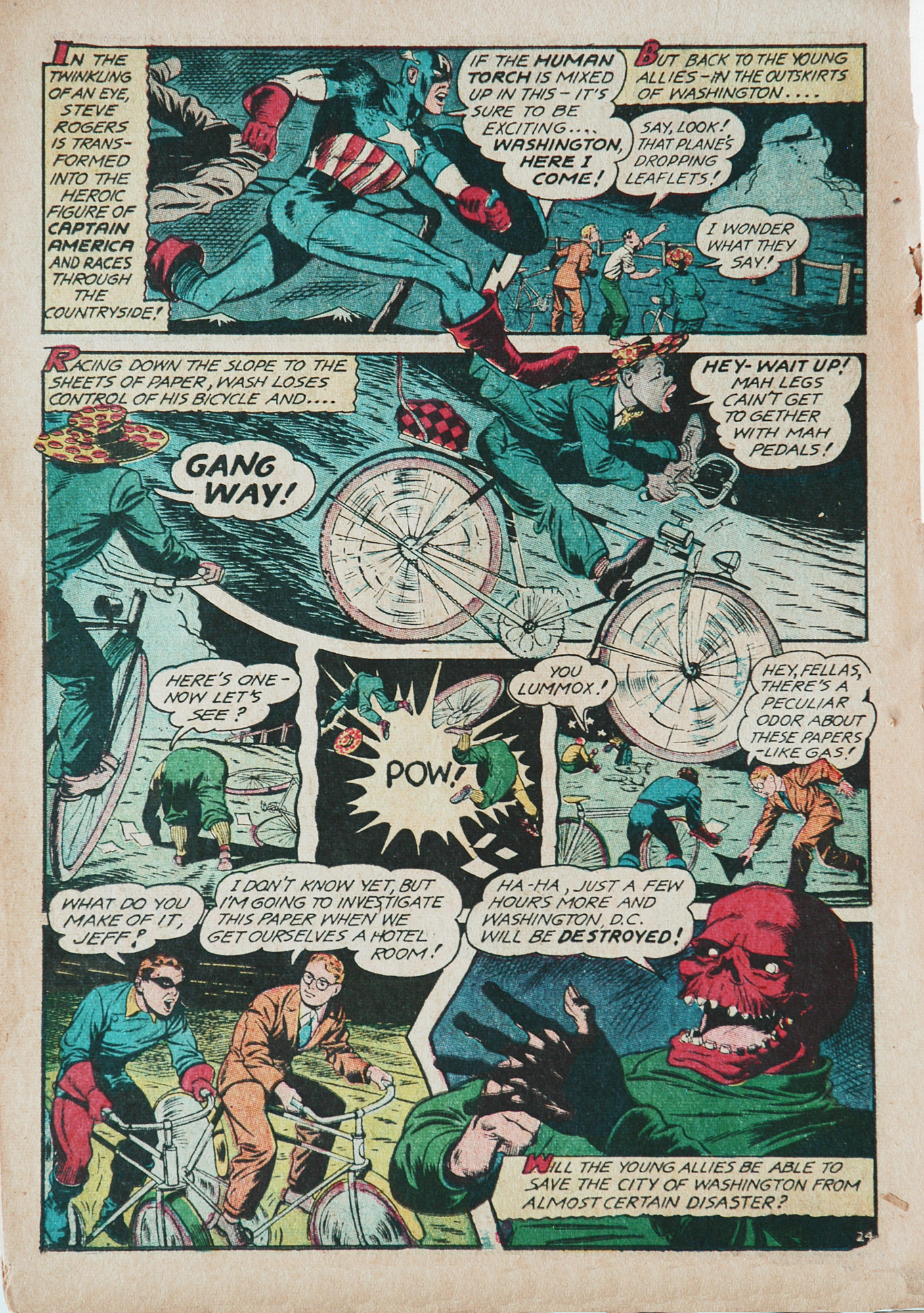 Read online Young Allies Comics comic -  Issue #4 - 26