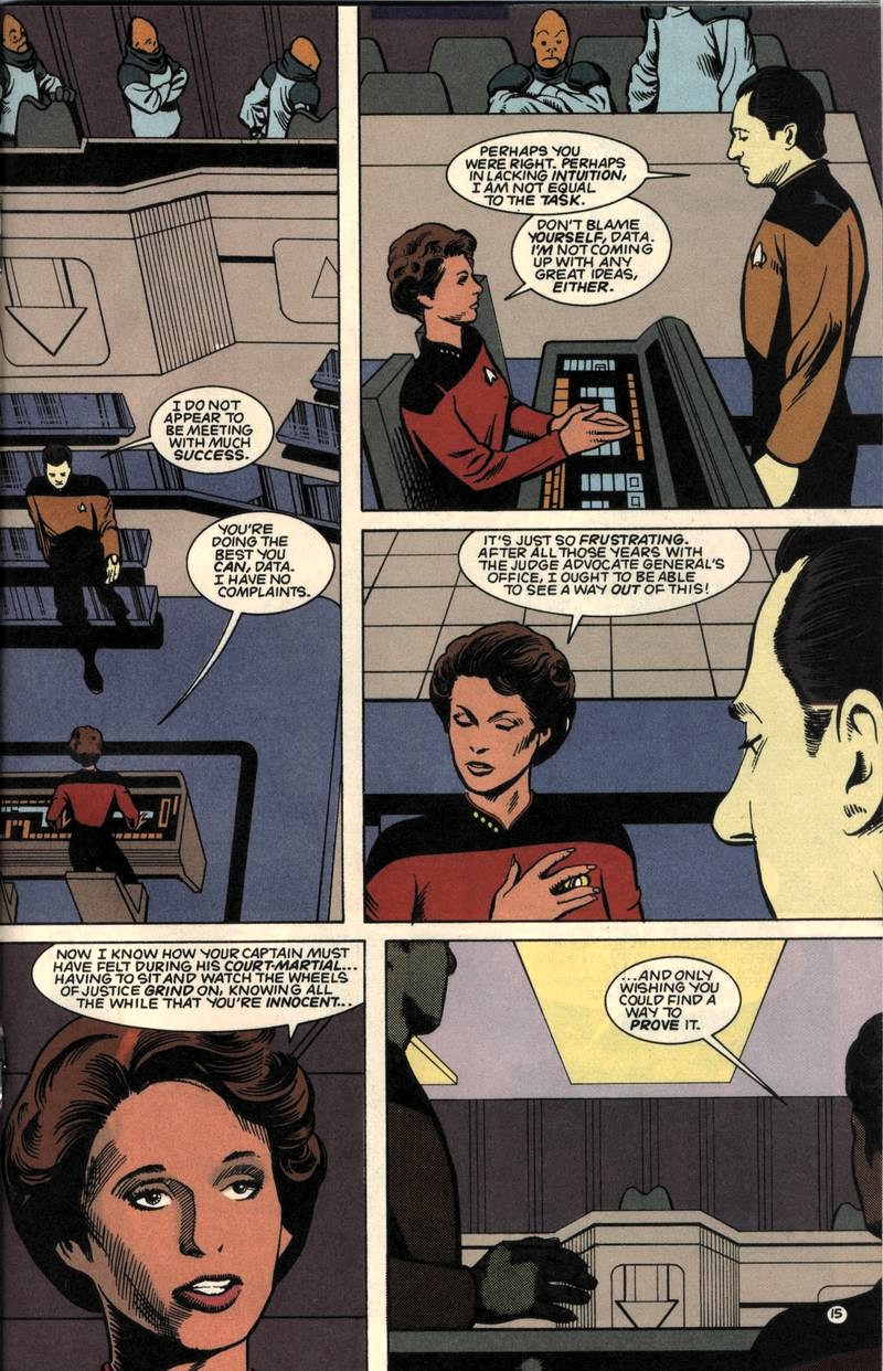 Read online Star Trek: The Next Generation (1989) comic -  Issue #55 - 16
