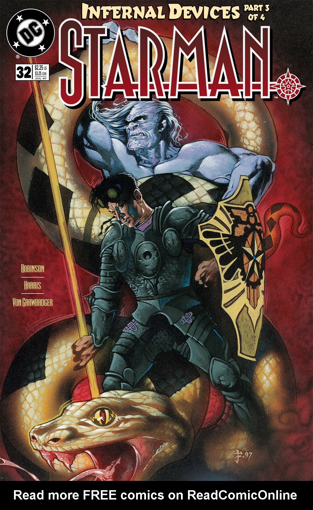 Read online Starman (1994) comic -  Issue #32 - 1