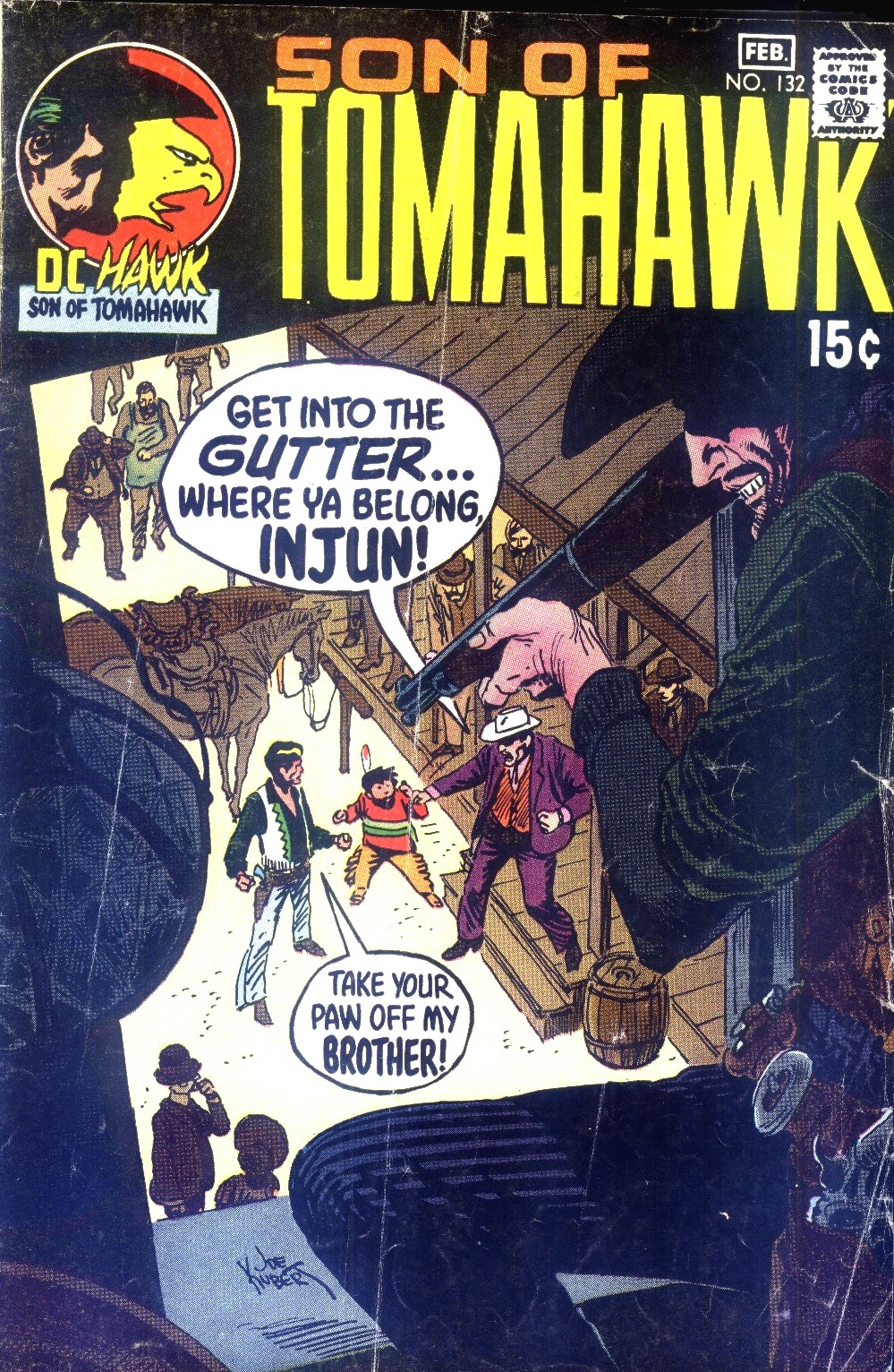 Read online Tomahawk comic -  Issue #132 - 1