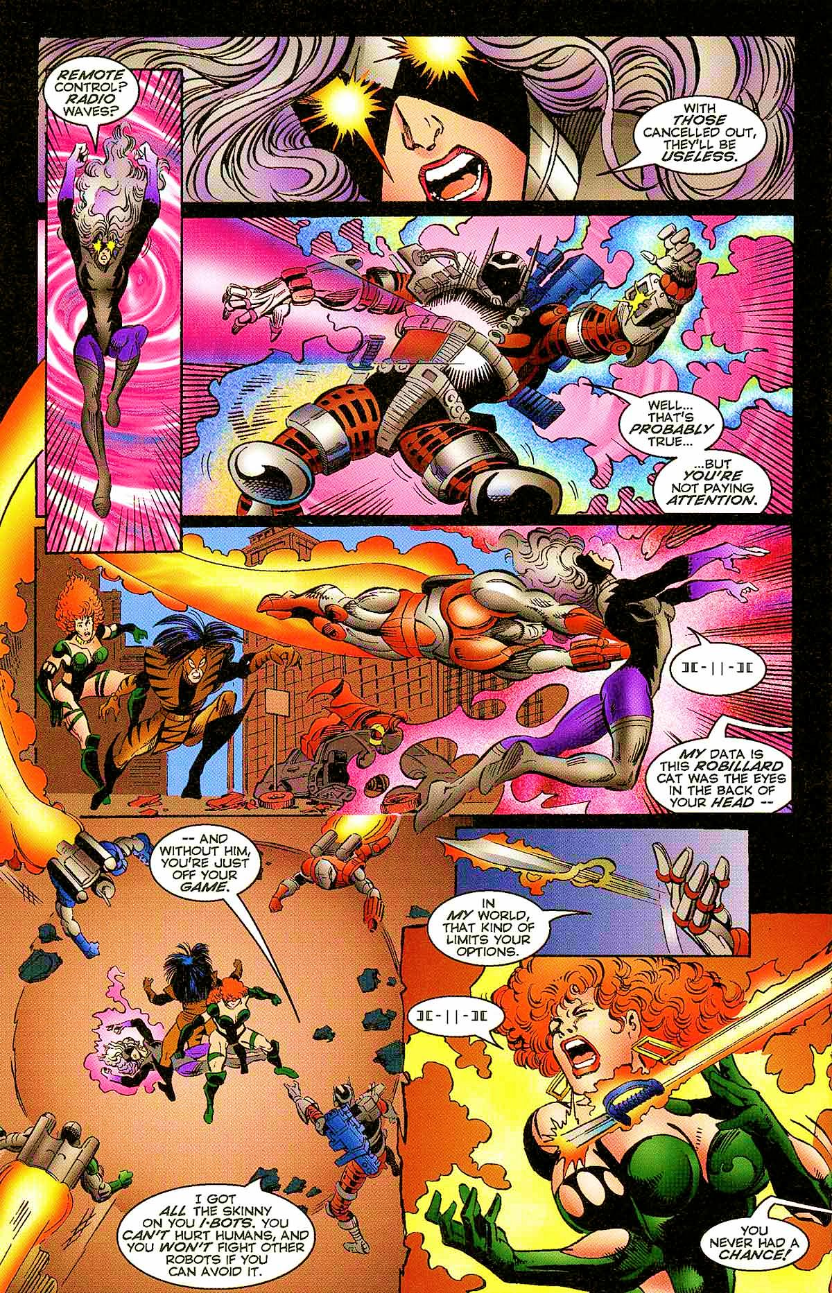 Read online Isaac Asimov's I-Bots comic -  Issue #3 - 23