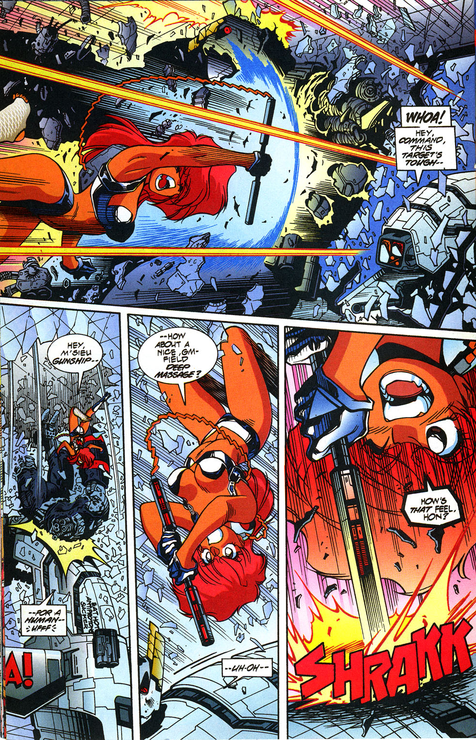 Read online Dirty Pair: Fatal But Not Serious comic -  Issue #4 - 17