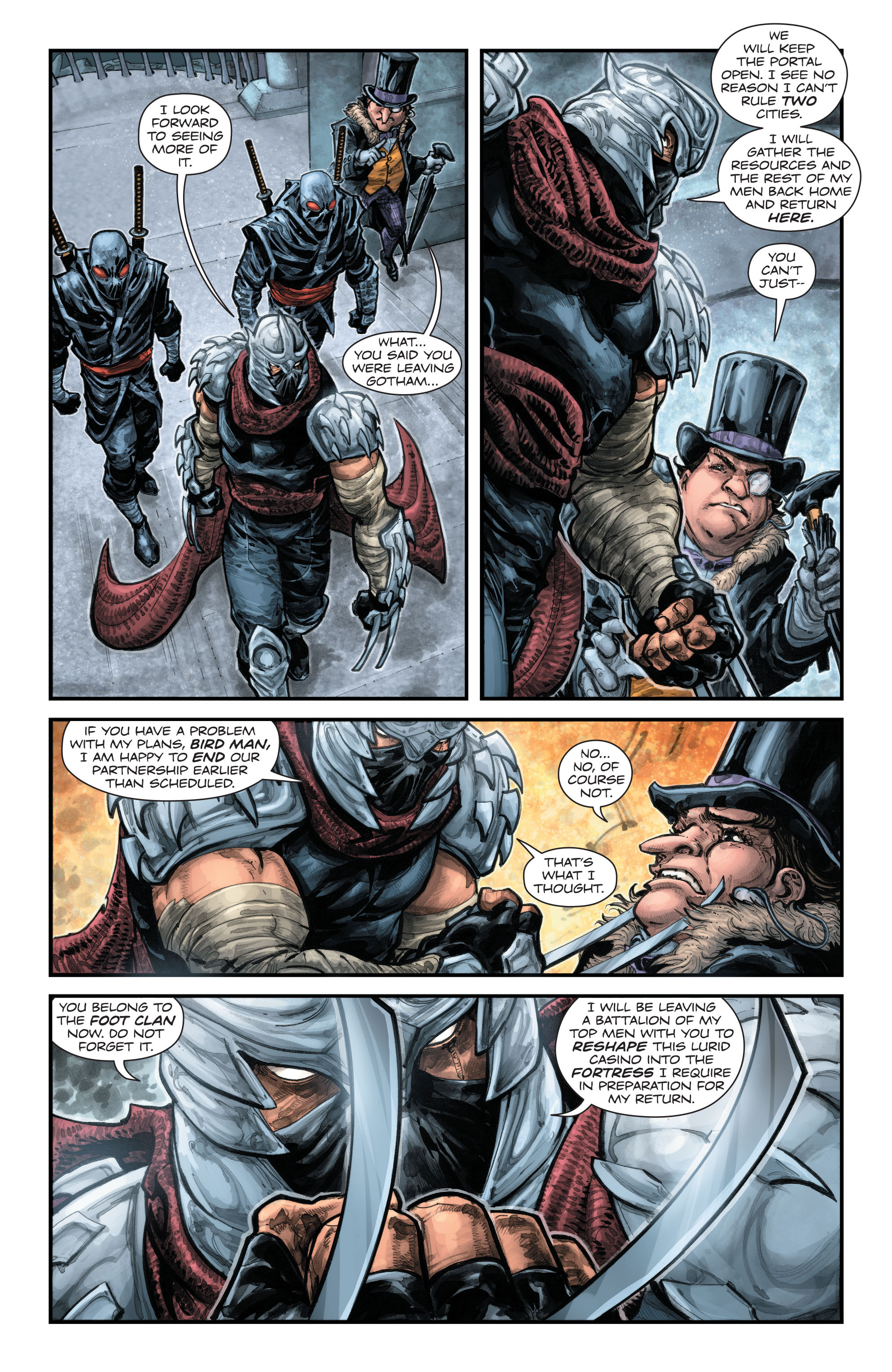 Read online Batman/Teenage Mutant Ninja Turtles comic -  Issue #3 - 5
