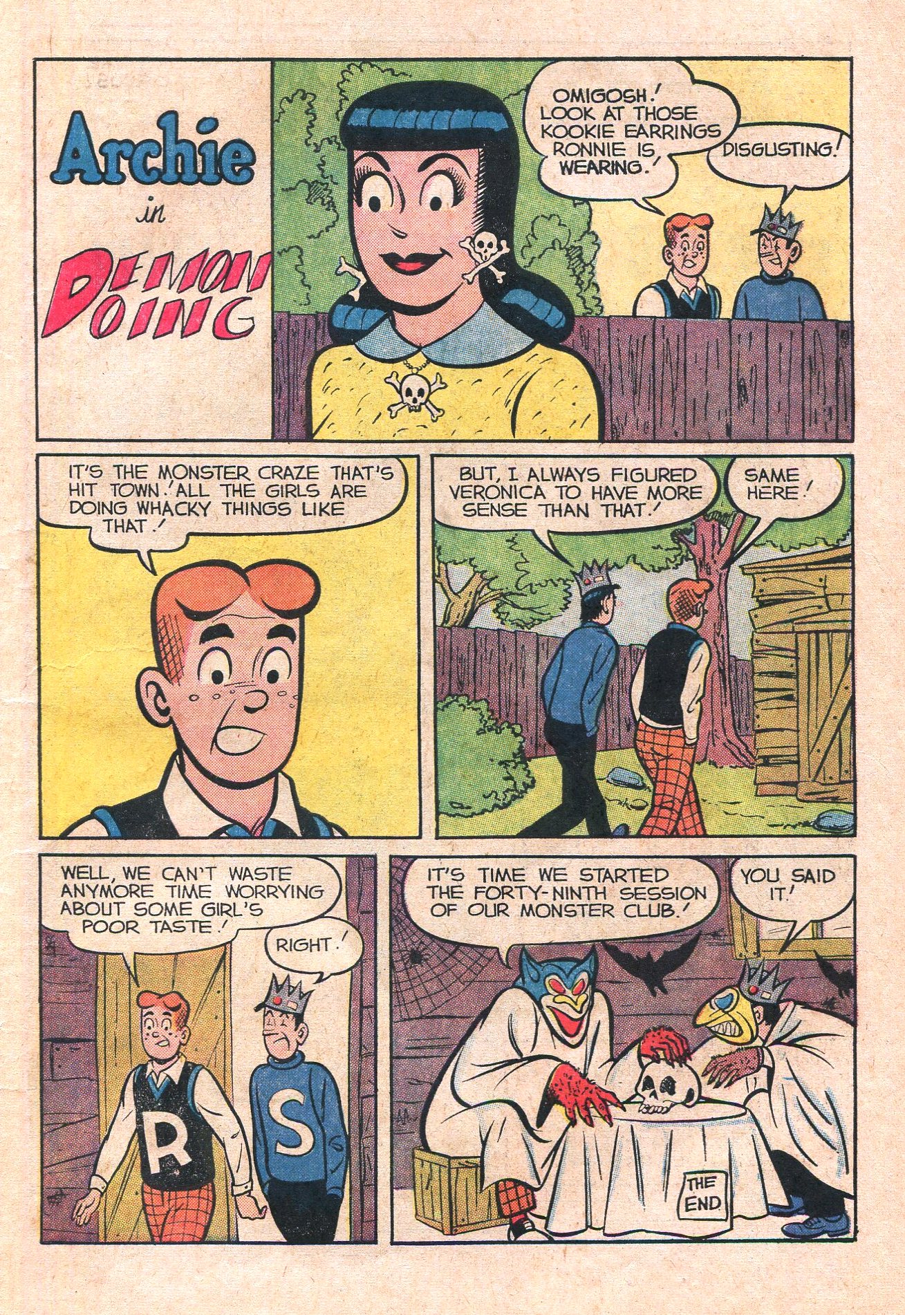 Read online Archie's Joke Book Magazine comic -  Issue #65 - 7