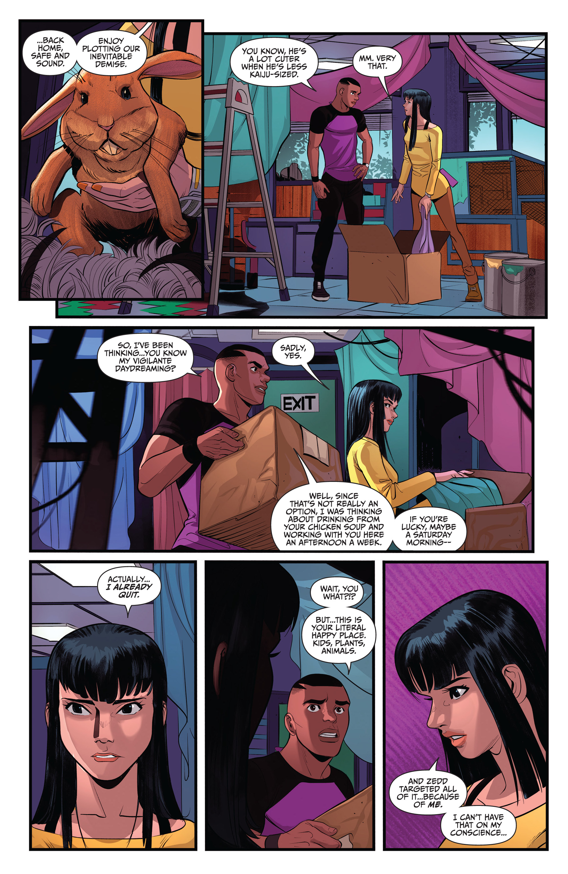 Read online Saban's Go Go Power Rangers comic -  Issue #23 - 18