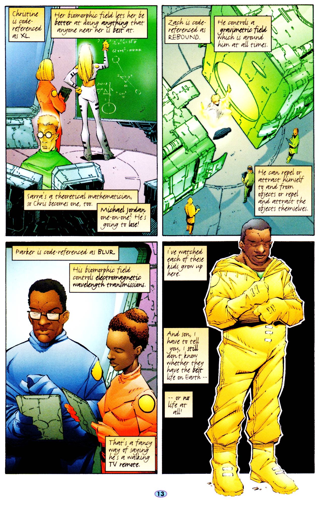 Read online Troublemakers comic -  Issue #1 - 13