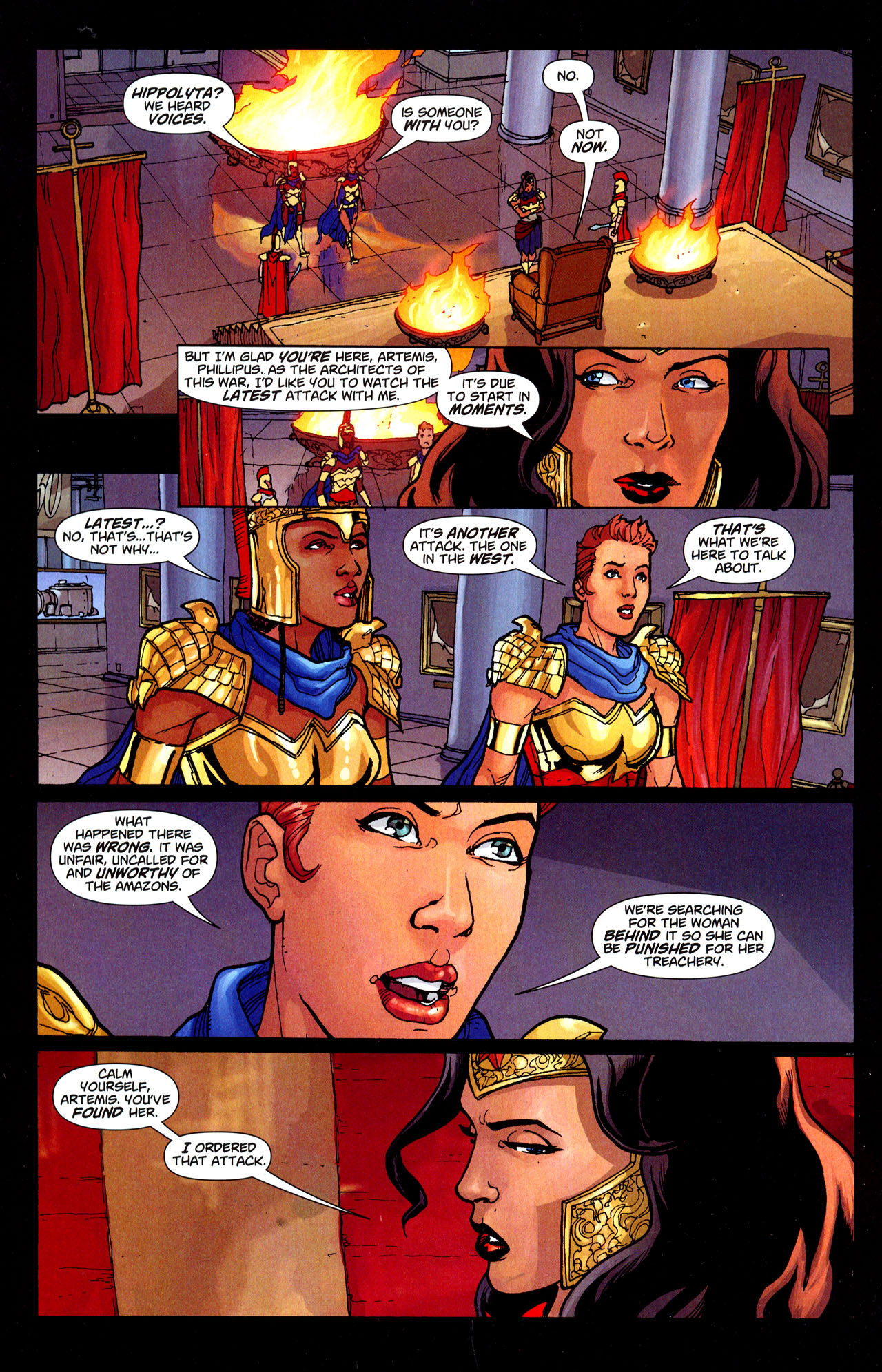 Read online Amazons Attack comic -  Issue #2 - 17