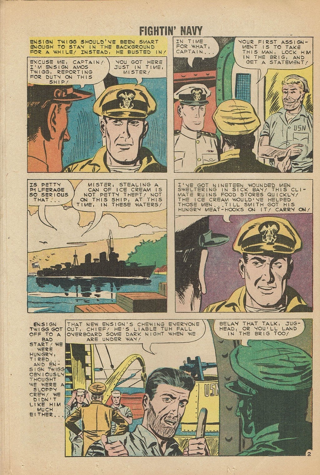 Read online Fightin' Navy comic -  Issue #91 - 16