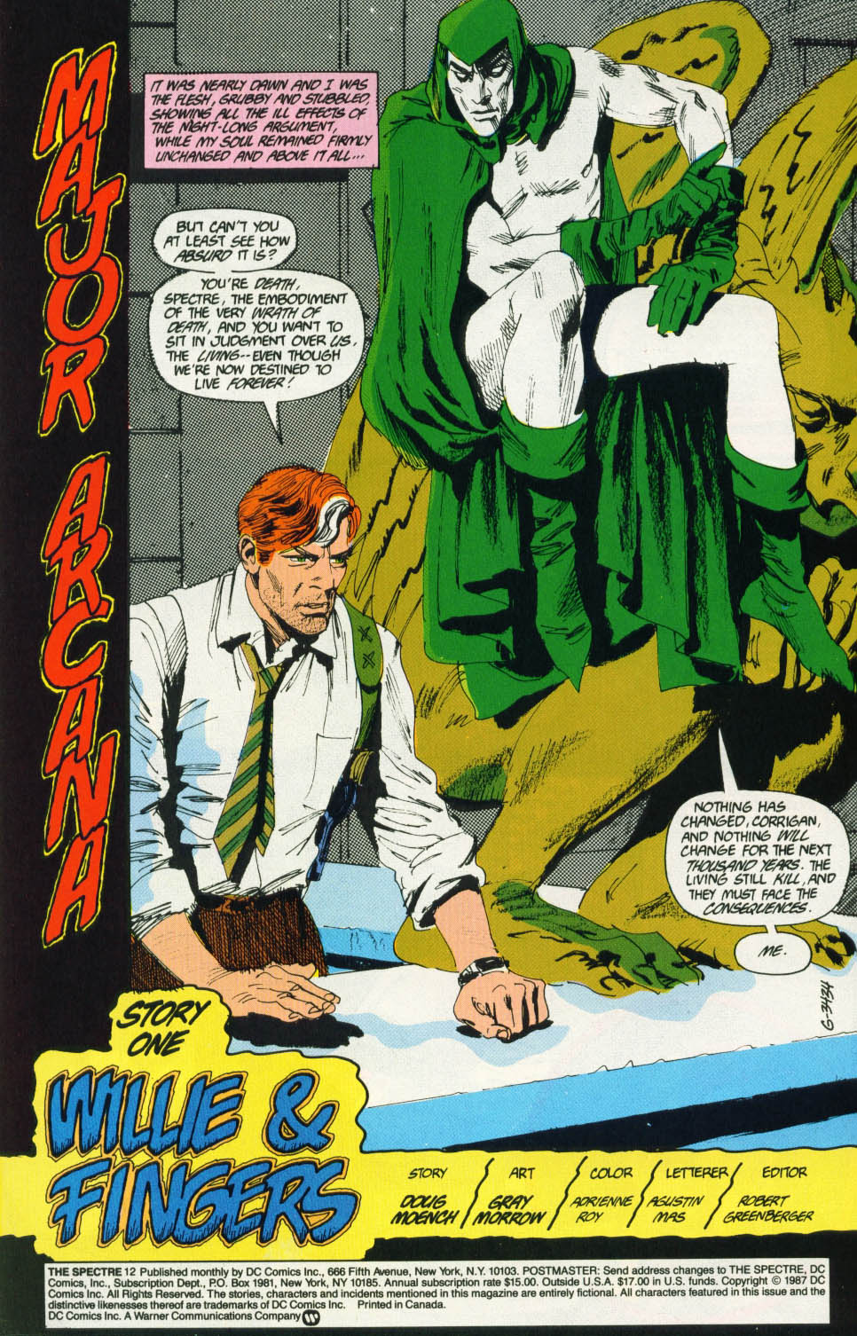 Read online The Spectre (1987) comic -  Issue #12 - 2