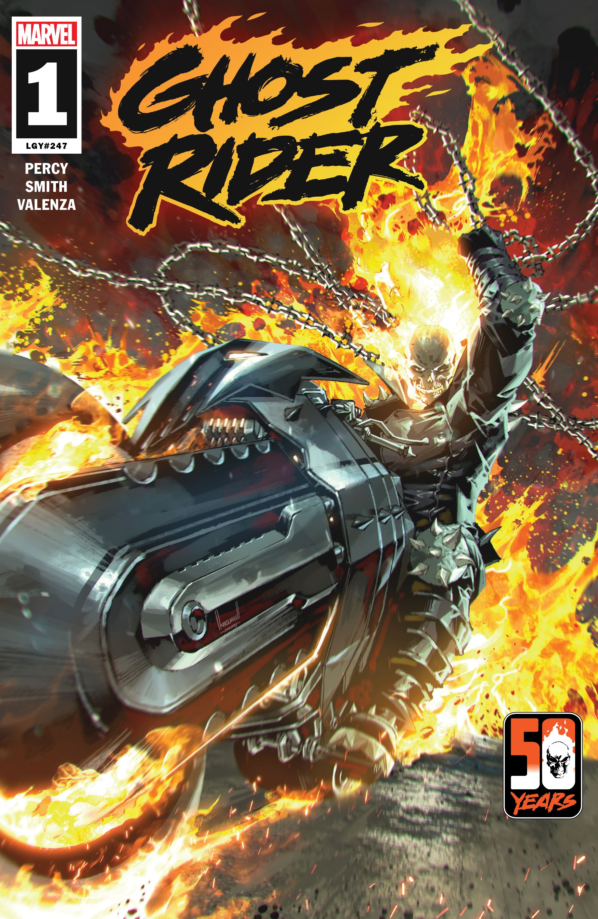 Read online Ghost Rider (2022) comic -  Issue #1 - 1