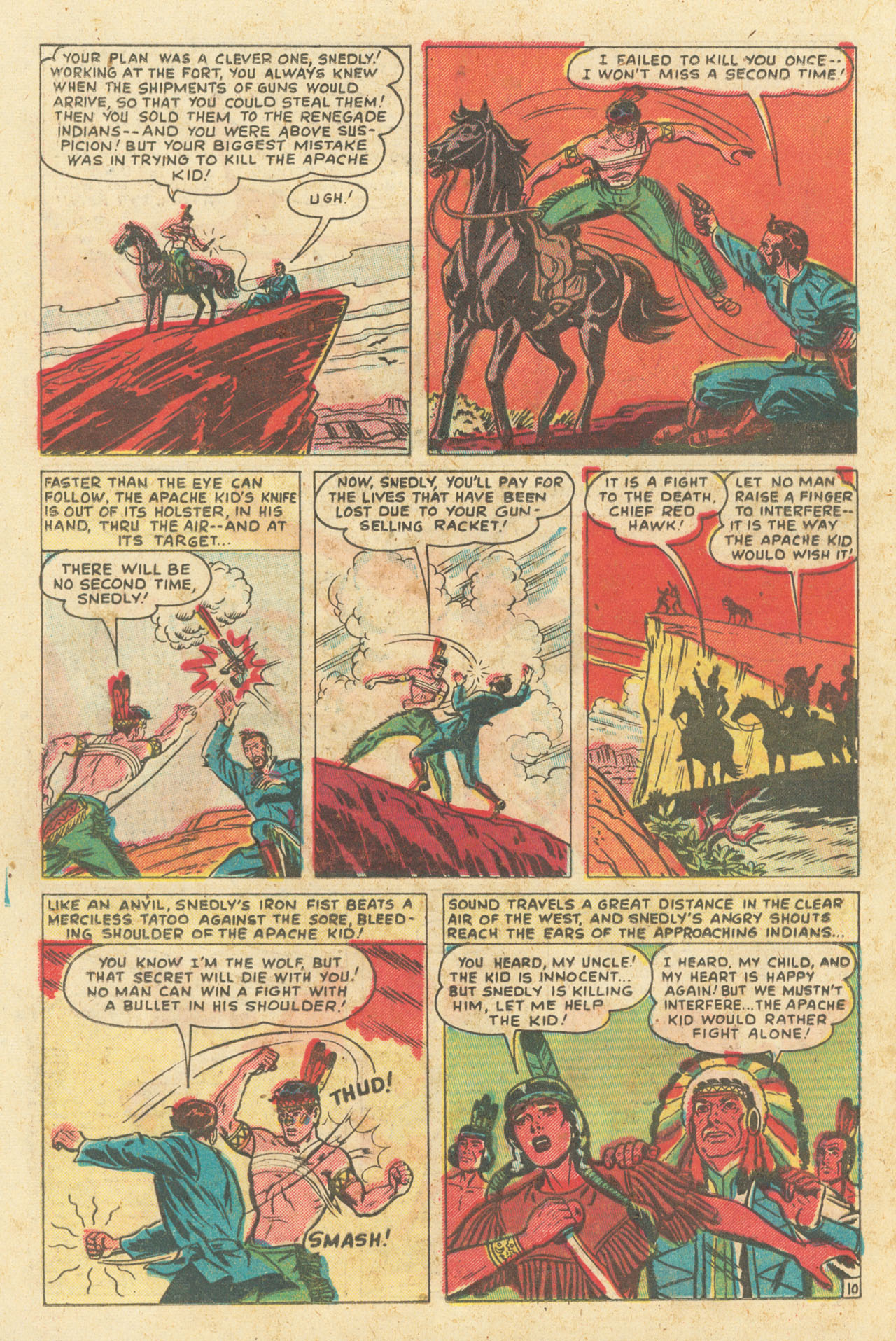Read online Apache Kid comic -  Issue #2 - 12
