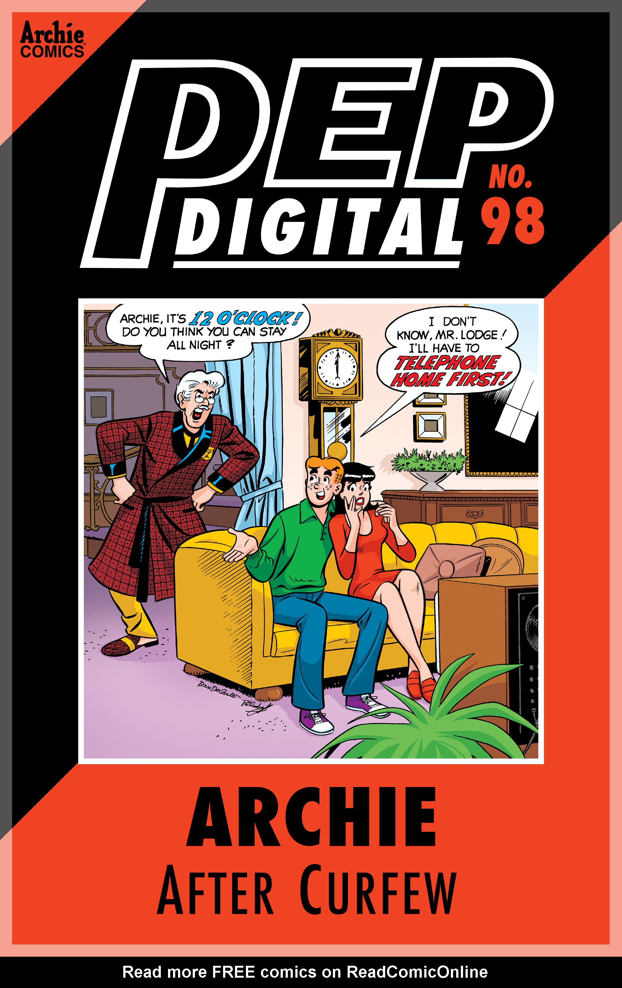 Read online Pep Digital comic -  Issue #98 - 1