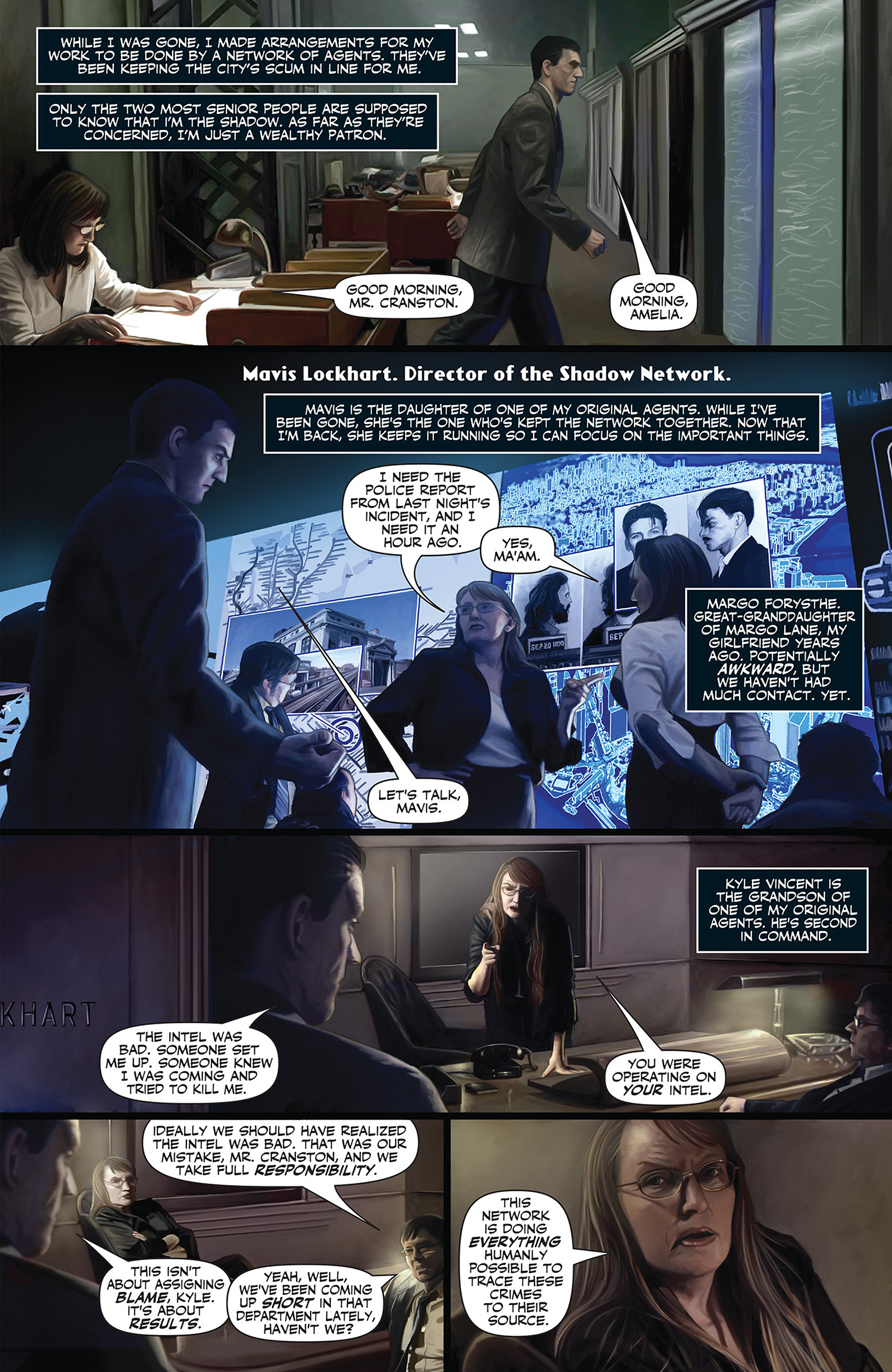Read online The Shadow Now comic -  Issue #1 - 9
