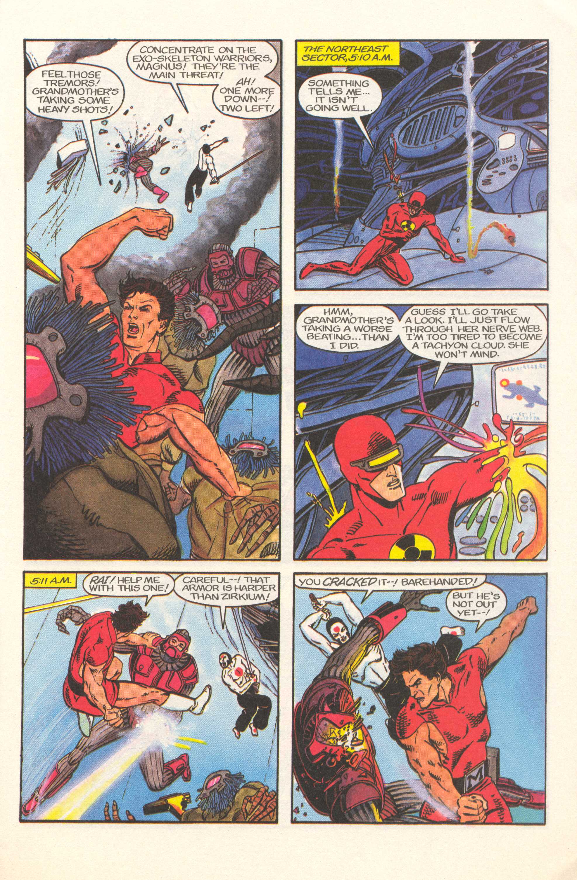 Read online Magnus Robot Fighter (1991) comic -  Issue #8 - 22