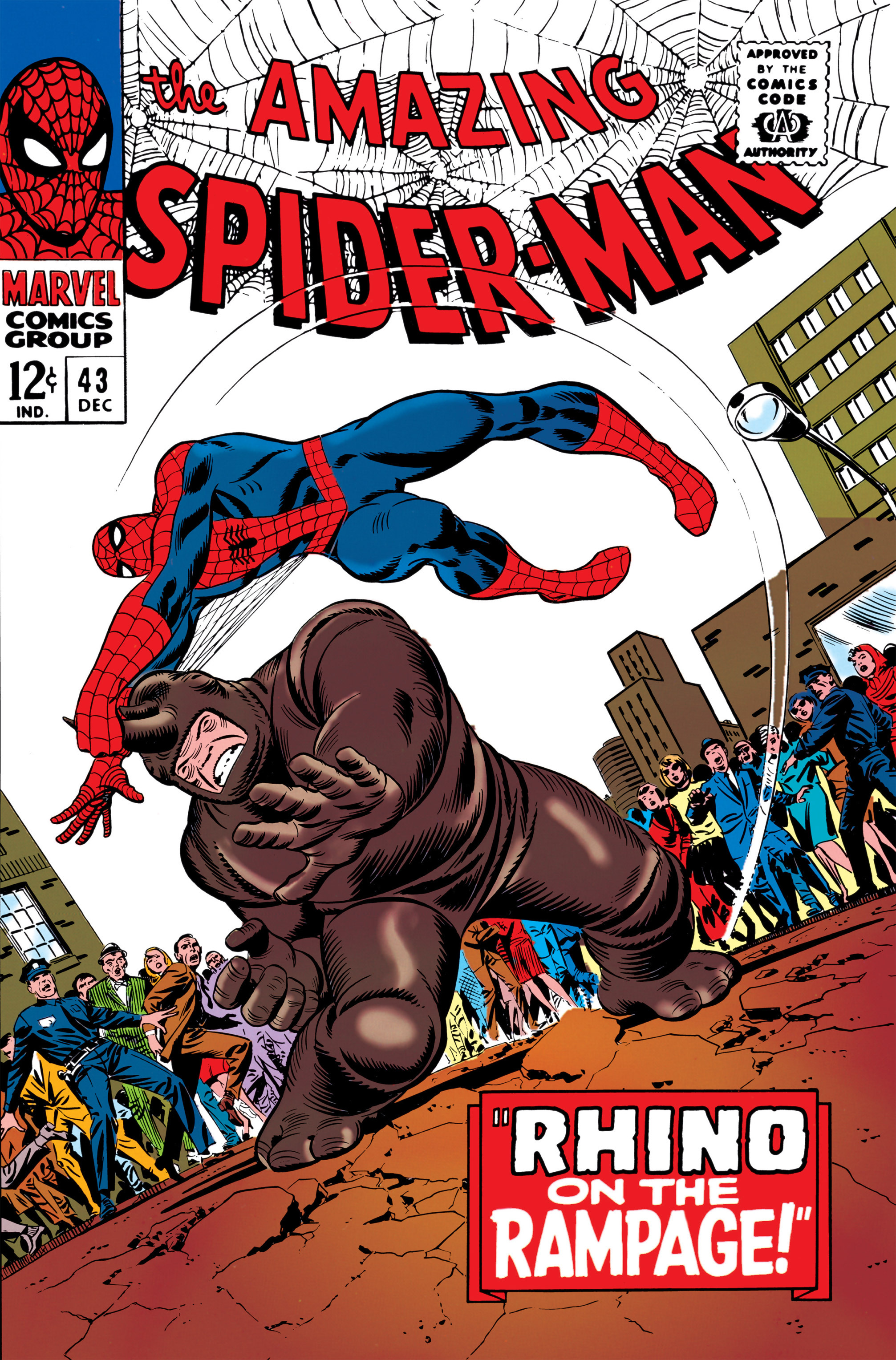 Read online The Amazing Spider-Man (1963) comic -  Issue #43 - 1