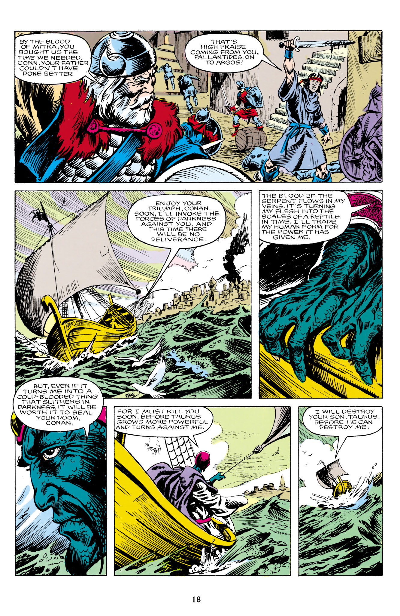 Read online The Chronicles of King Conan comic -  Issue # TPB 9 (Part 1) - 19