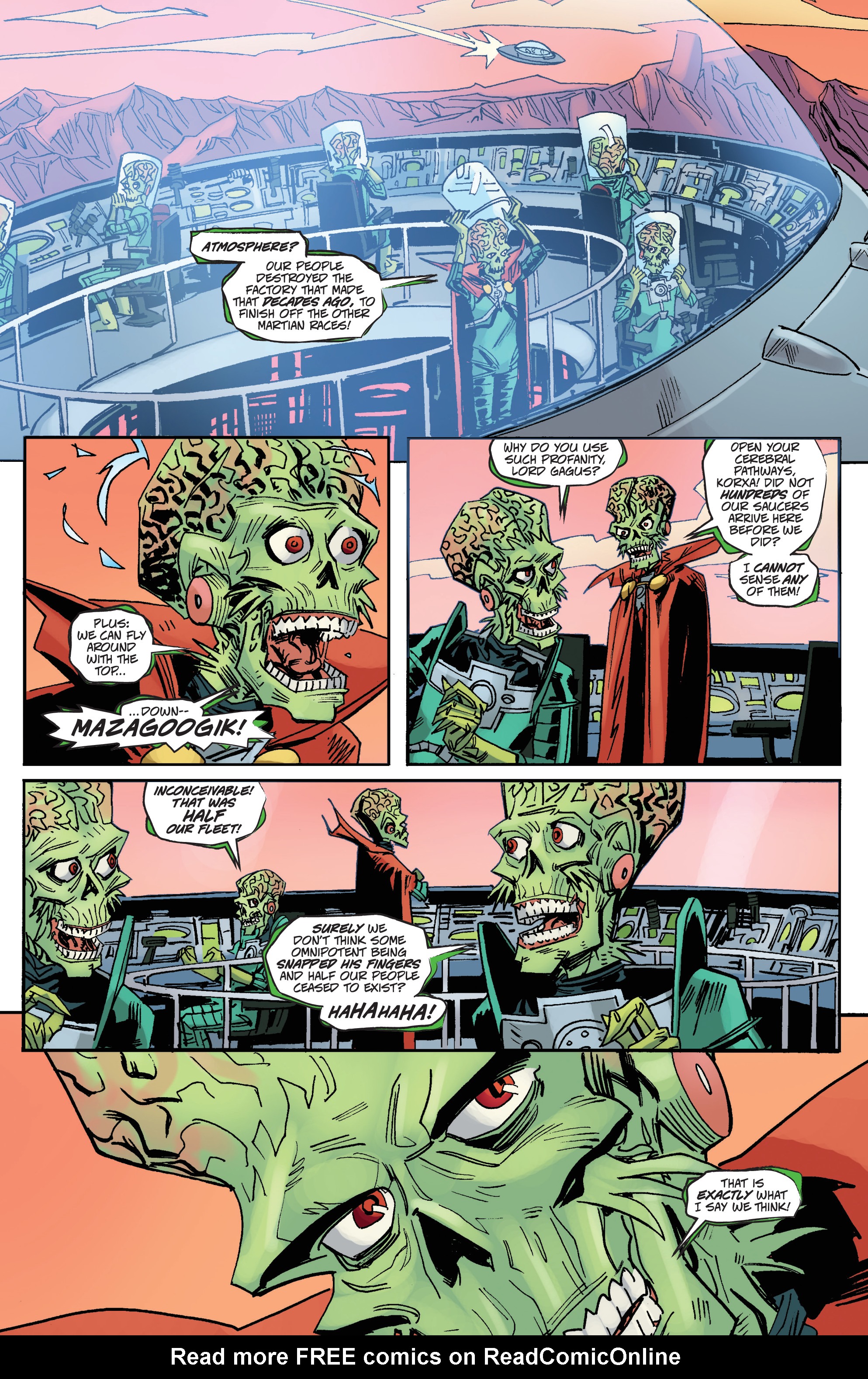 Read online Warlord of Mars Attacks comic -  Issue #4 - 11