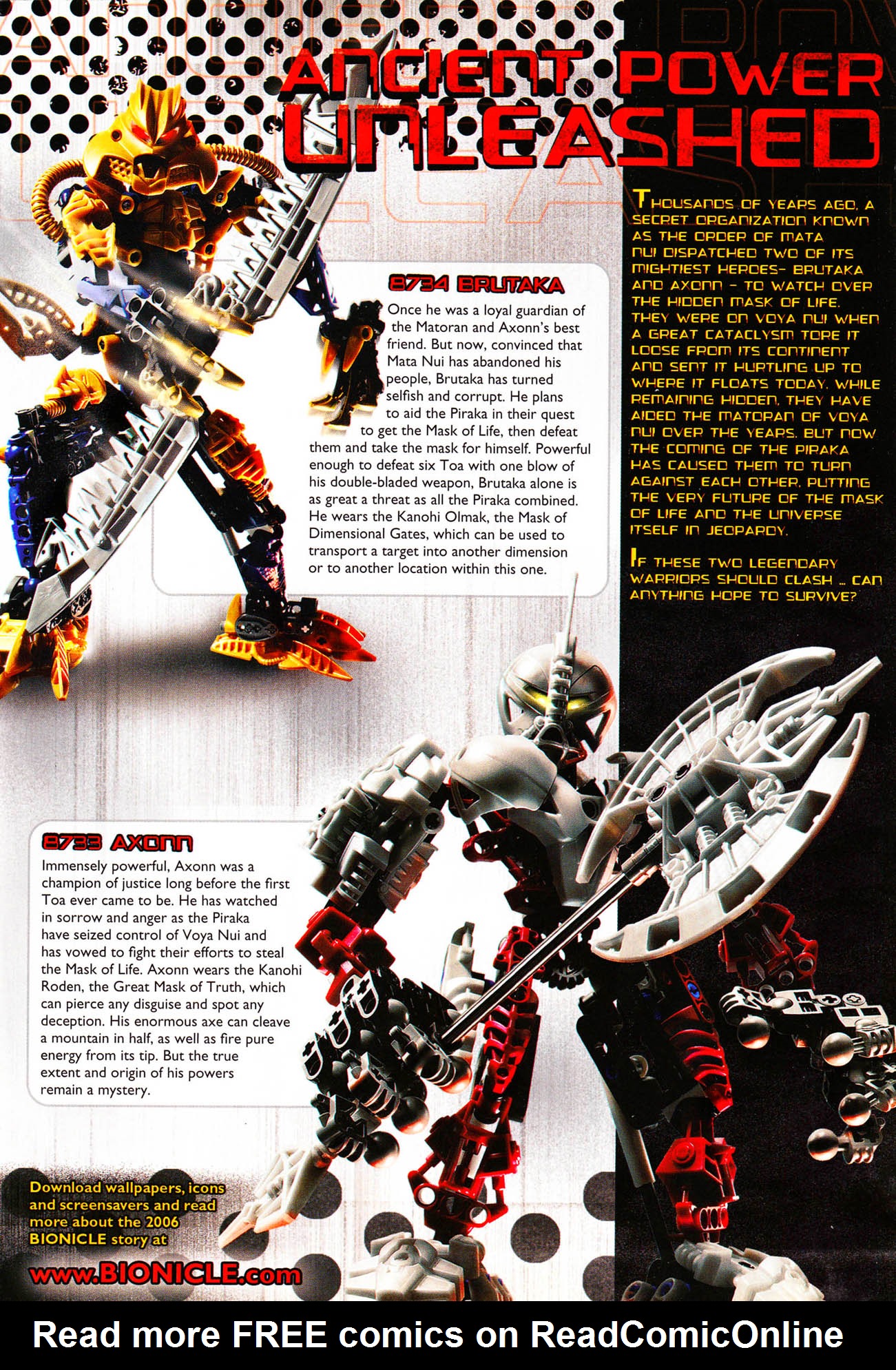 Read online Bionicle: Ignition comic -  Issue #3 - 16