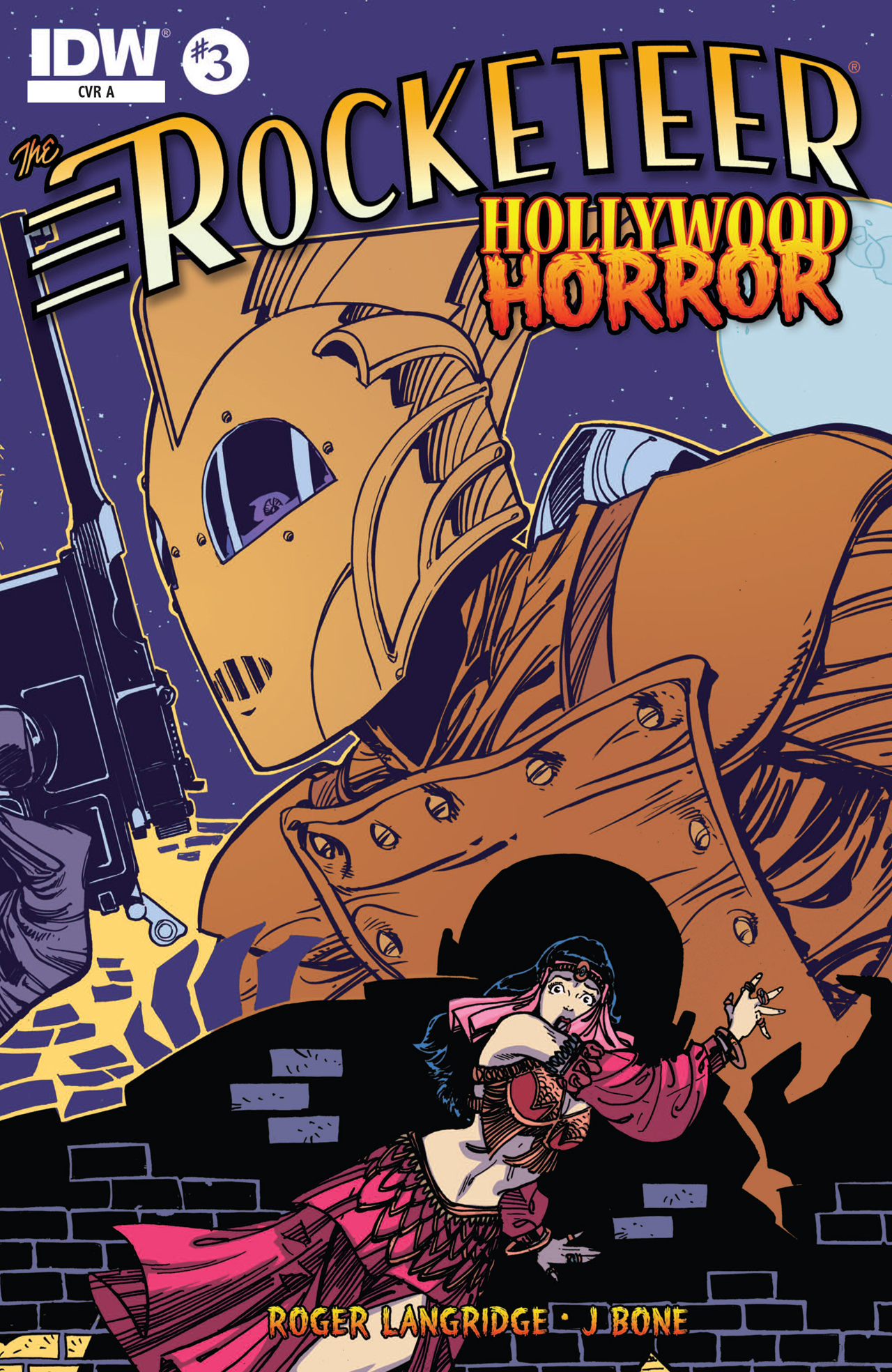 Read online The Rocketeer: Hollywood Horror comic -  Issue #3 - 1