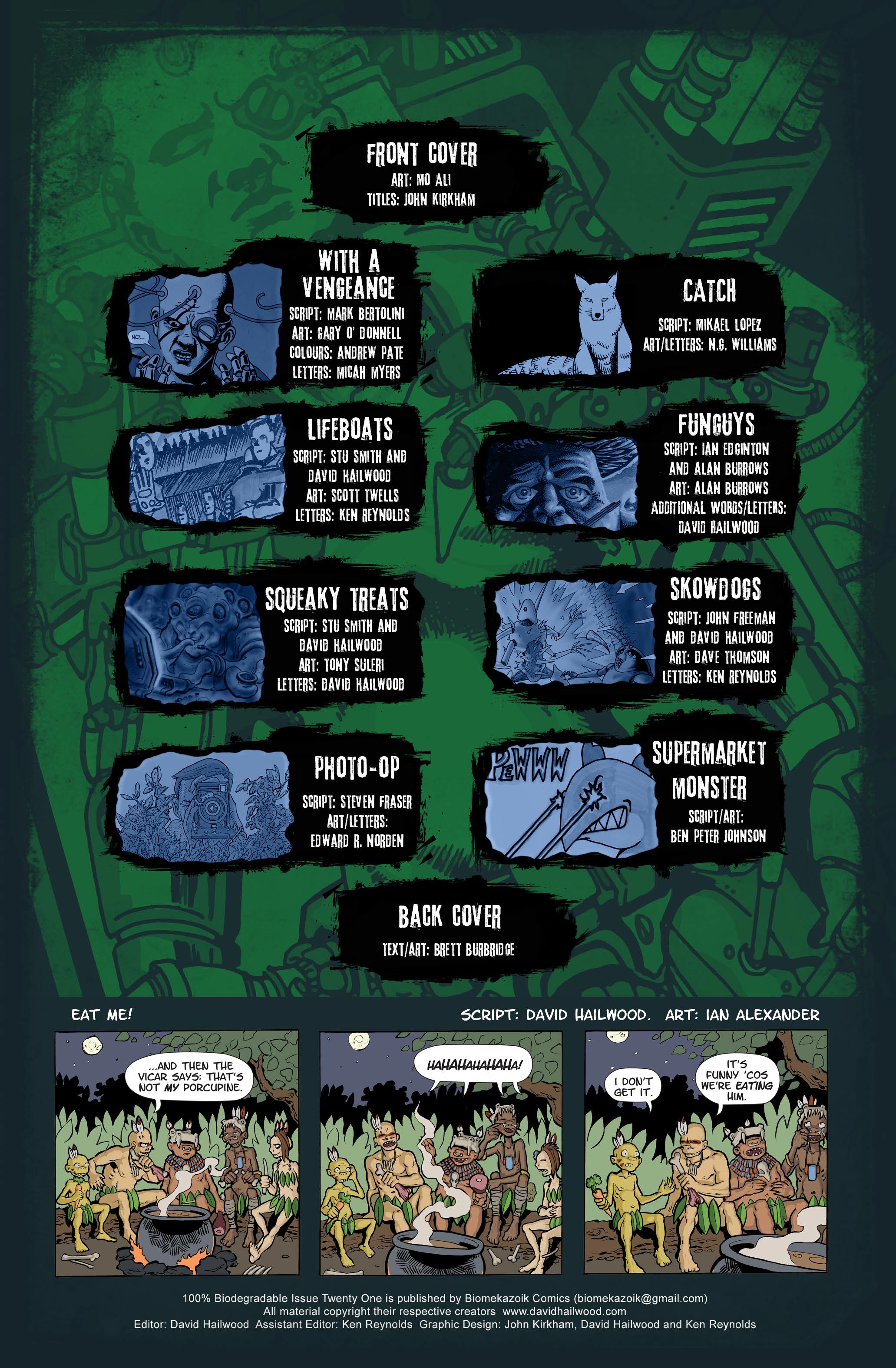 Read online 100% Biodegradable comic -  Issue #21 - 2
