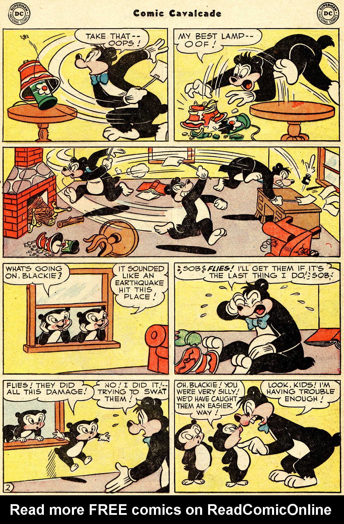 Read online Comic Cavalcade comic -  Issue #50 - 25