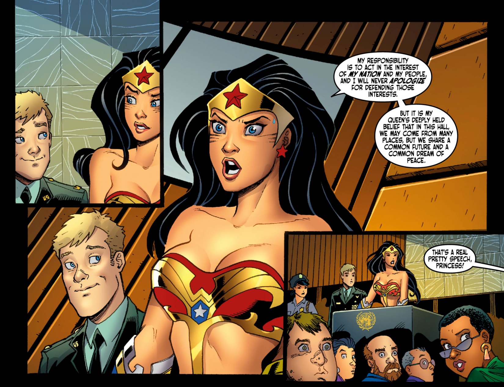 Read online Ame-Comi: Wonder Woman comic -  Issue #2 - 21