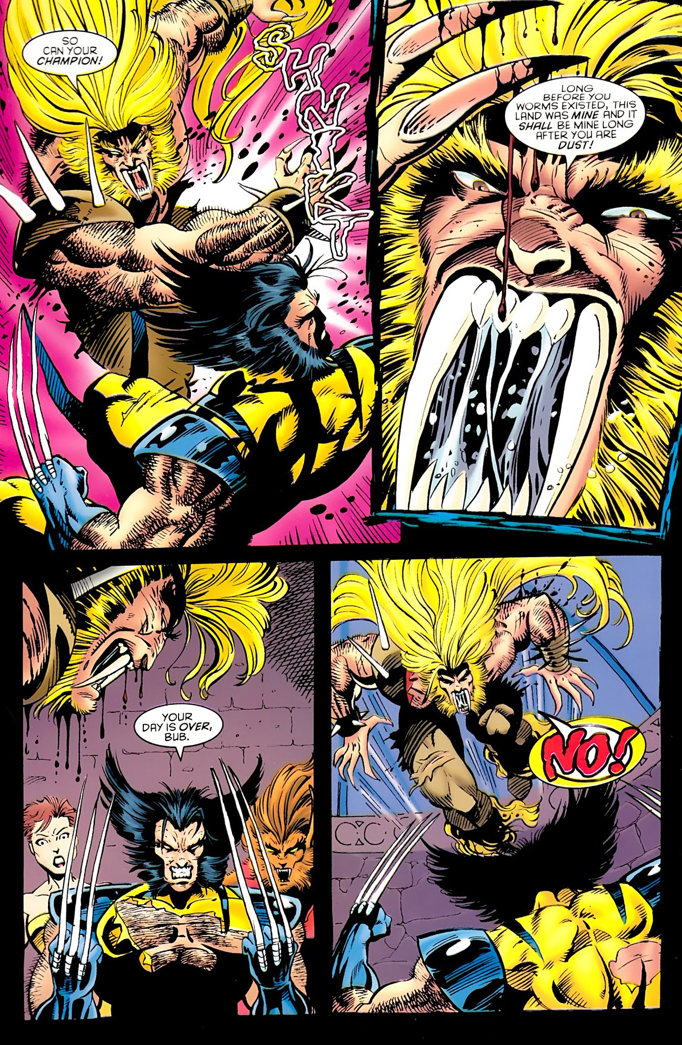 Read online Wolverine: Knight of Terra comic -  Issue # Full - 58