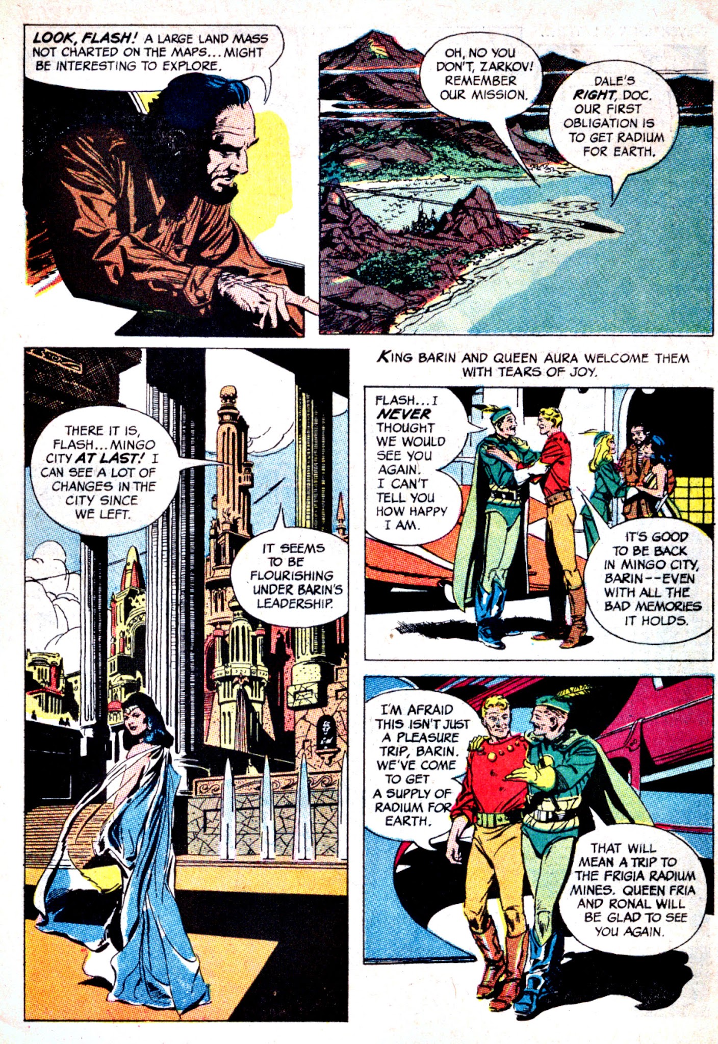 Read online Flash Gordon (1966) comic -  Issue #1 - 7