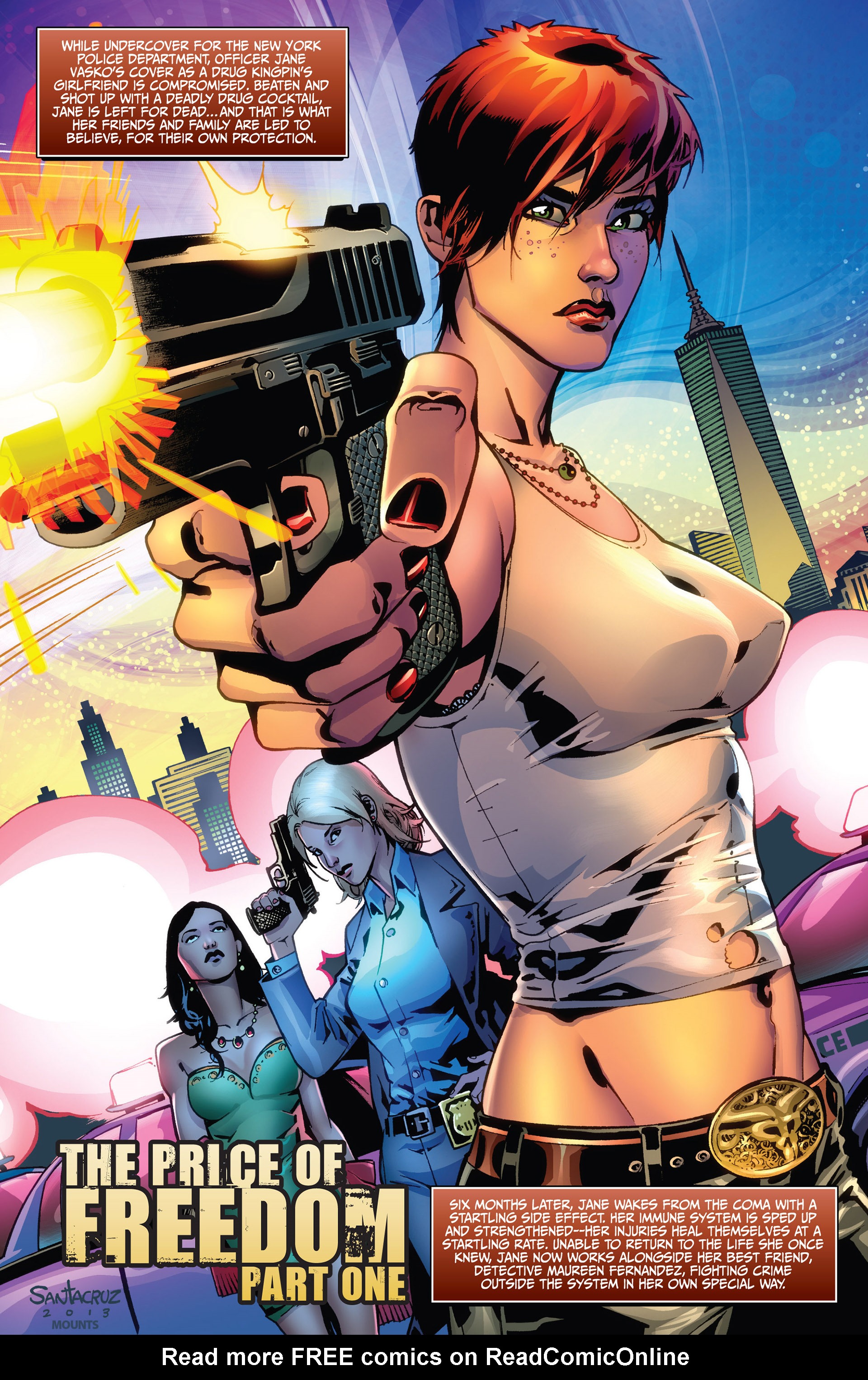Read online Painkiller Jane: The Price of Freedom comic -  Issue #1 - 4