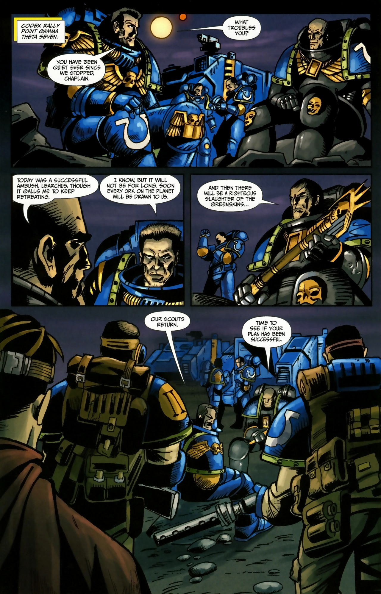 Read online Warhammer 40,000: Defenders of Ultramar comic -  Issue #3 - 9