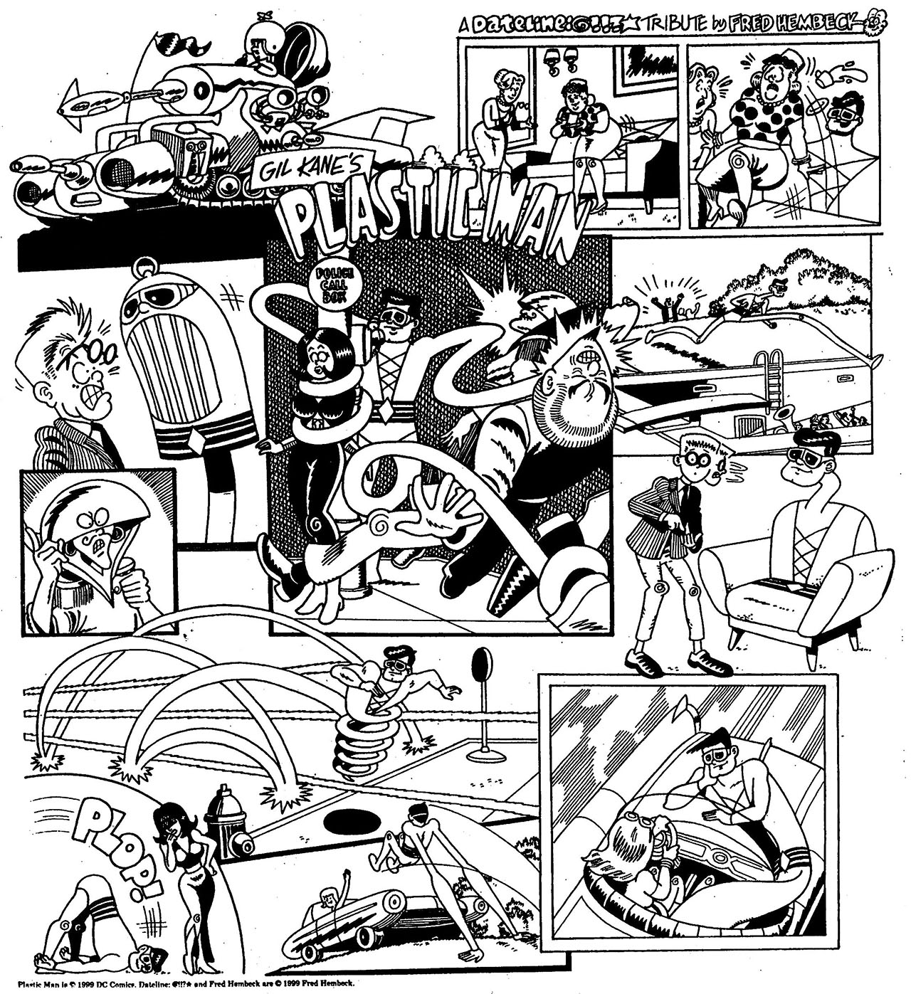 Read online The Nearly Complete Essential Hembeck Archives Omnibus comic -  Issue # TPB (Part 7) - 100