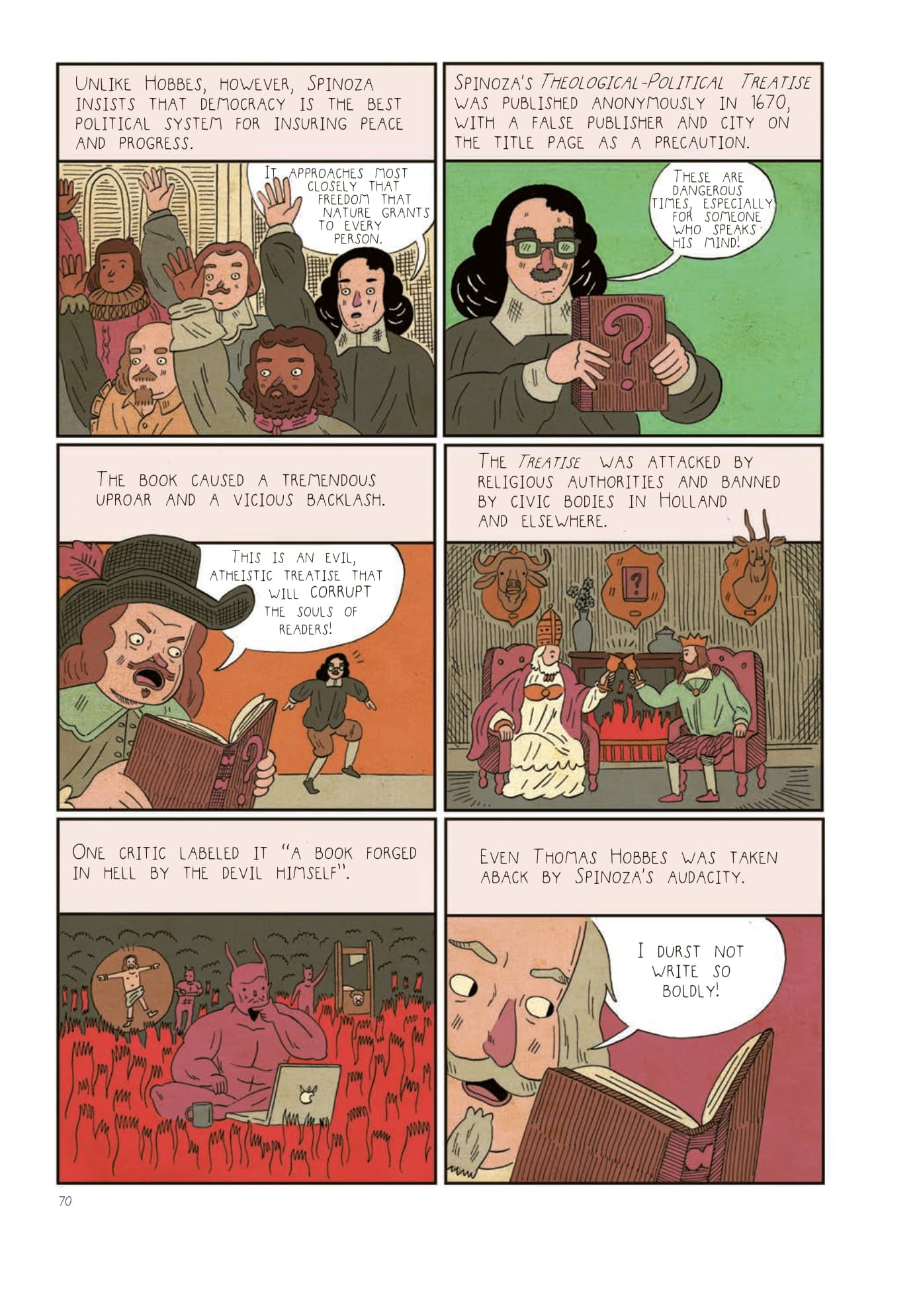 Read online Heretics!: The Wondrous (and Dangerous) Beginnings of Modern Philosophy comic -  Issue # TPB (Part 1) - 71